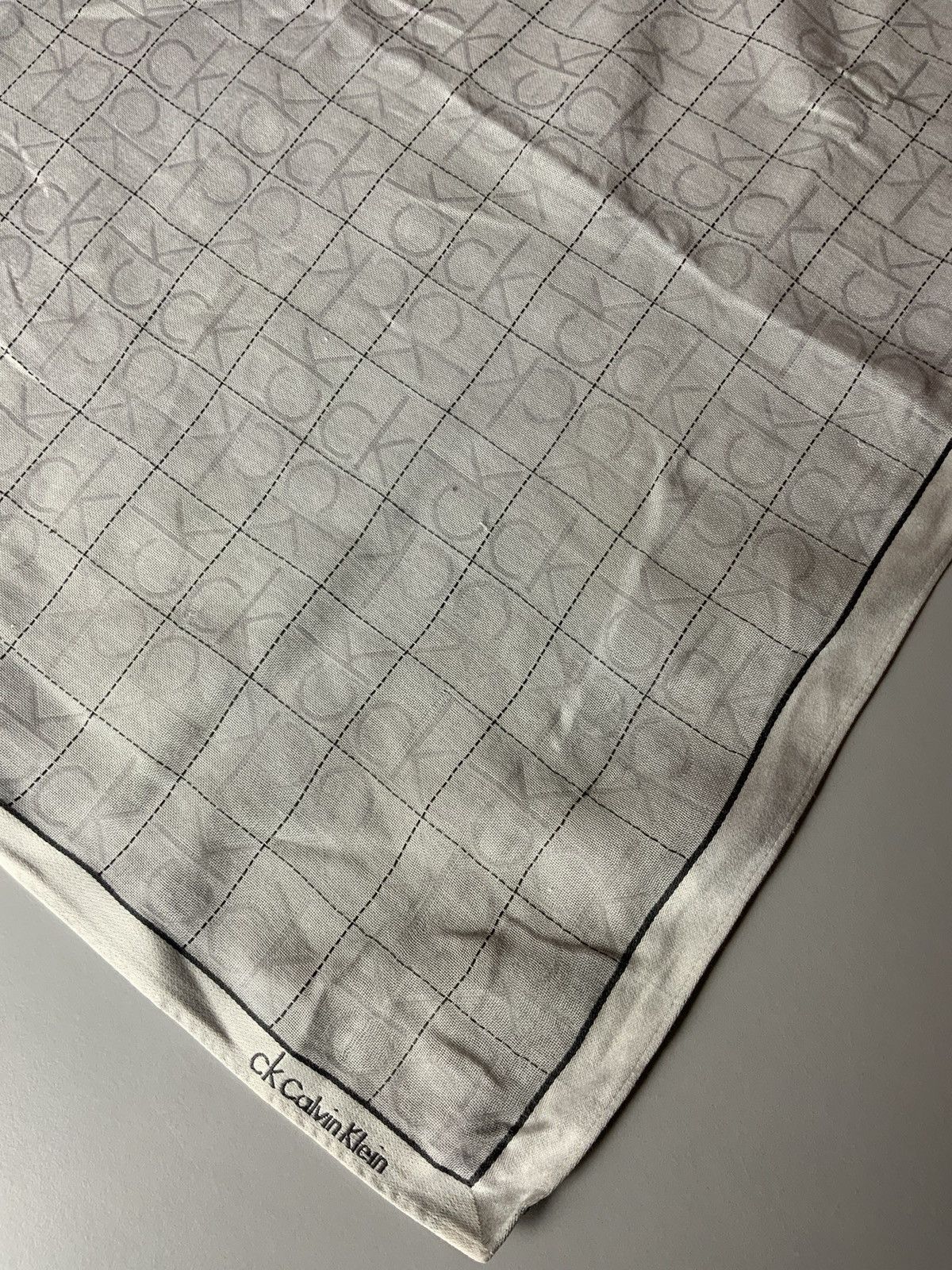 Calvin Klein CK Calvin Klein Monogram Bandana Handkerchief Size ONE SIZE - 6 Thumbnail