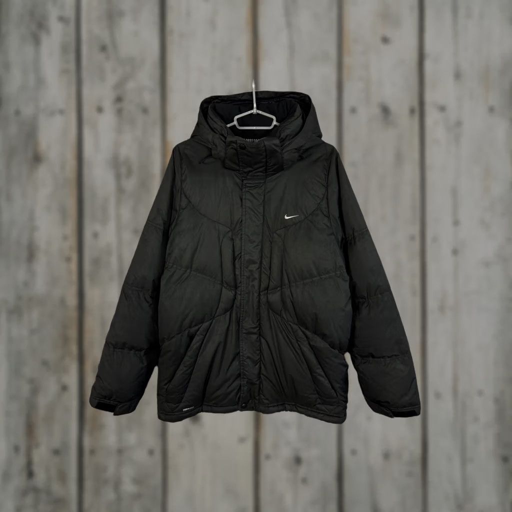 Nike × Vintage Vintage Nike Down Puffer Jacket Big Logo Back | Grailed