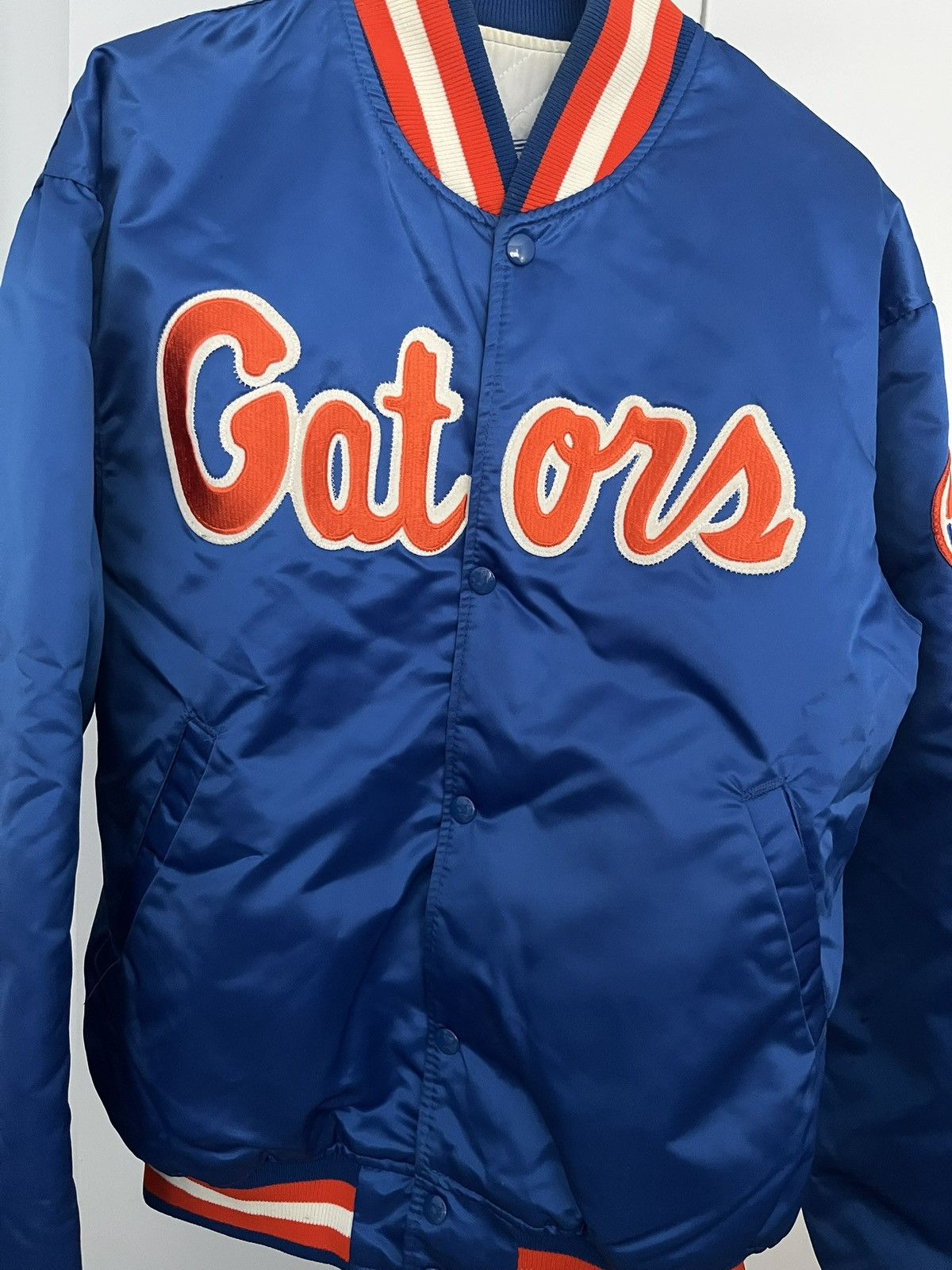 Starter VINTAGE Starter Florida Gators 🐊 Bomber Jacket Size XL Size US XL / EU 56 / 4 - 2 Thumbnail