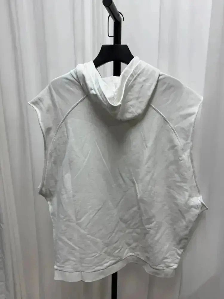 Raf Simons Raf Simons 21SS Oversized Sleeveless Hoodie Size US XS / EU 42 / 0 - 3 Thumbnail