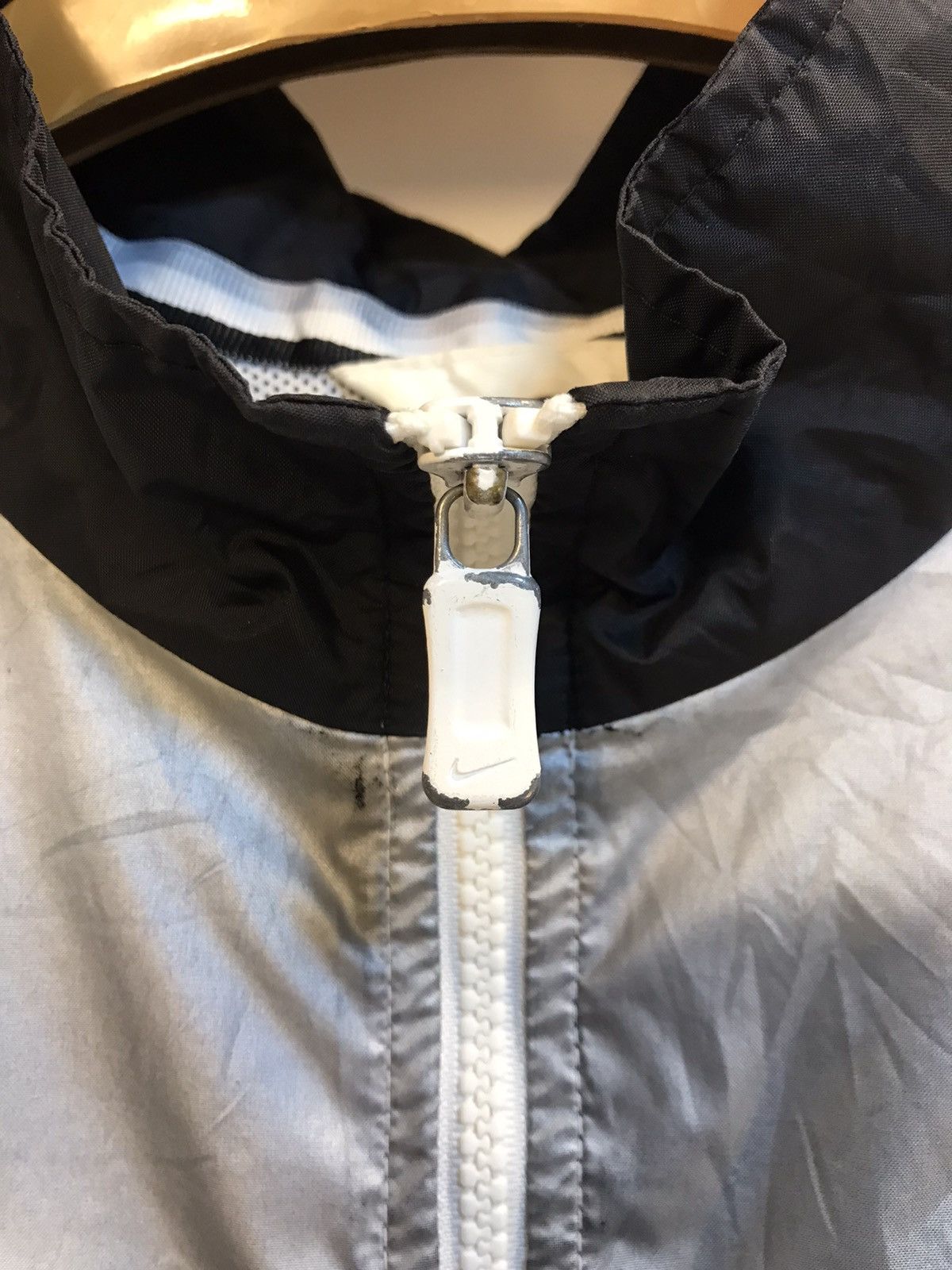 Nike × Vintage Vintage Nike Spell Out Windbreaker Jacket Size US M / EU 48-50 / 2 - 7 Thumbnail