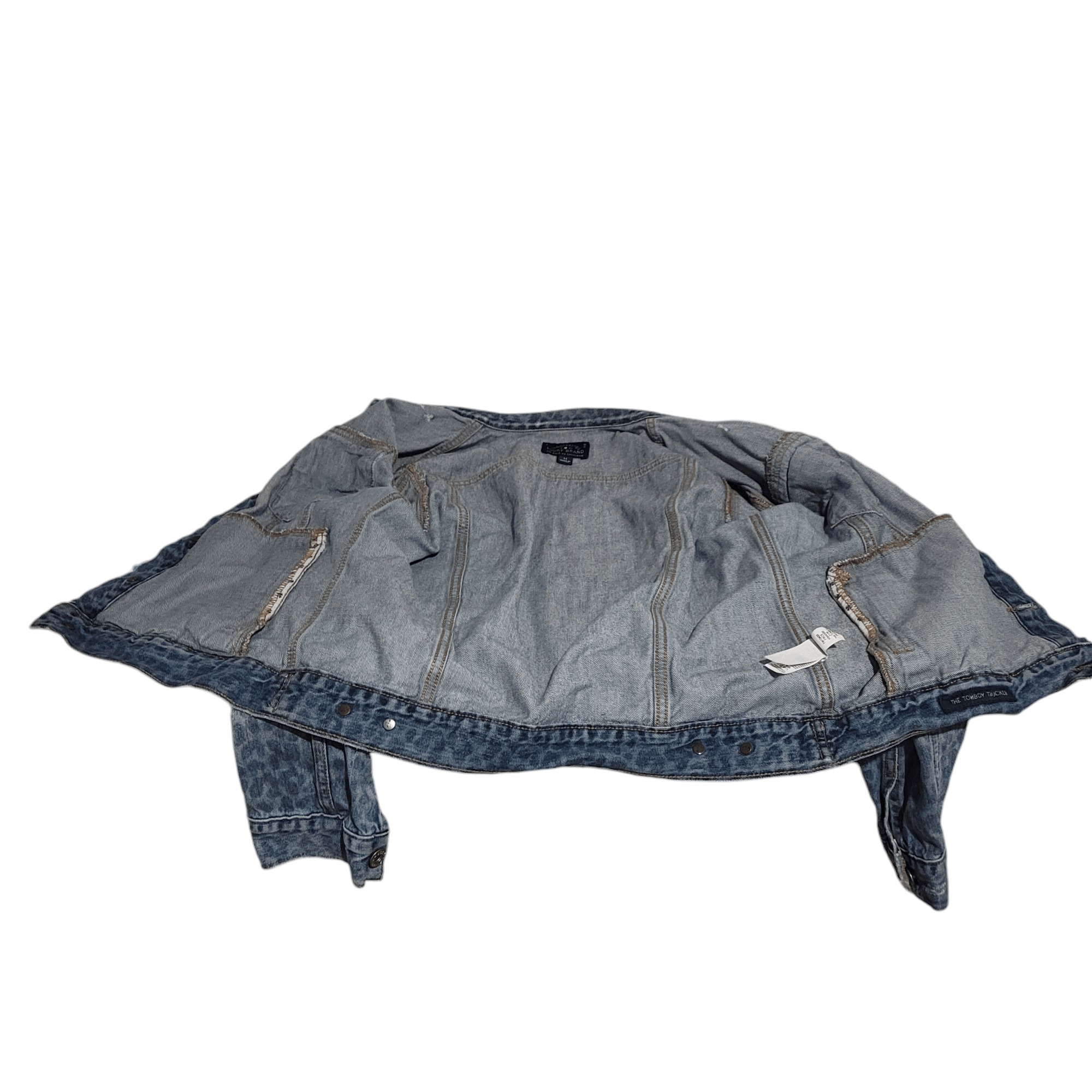 Lucky Brand Lucky Brand The Tomboy Trucker Blue Jean Jacket Size M / US 6-8 / IT 42-44 - 5 Thumbnail