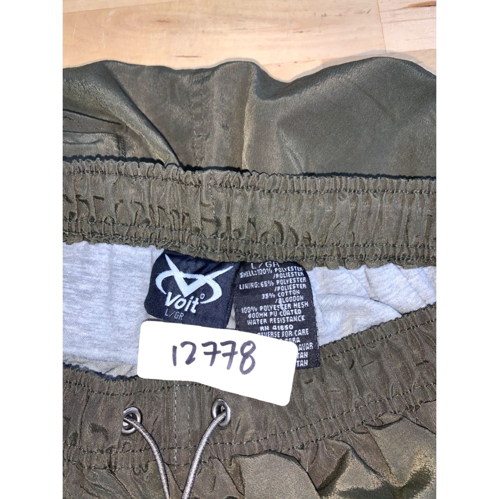 Vintage VINTAGE Voit Track Pants Men L Green Nylon Convertible Lined 90s 12778 Size US 33 - 2 Thumbnail