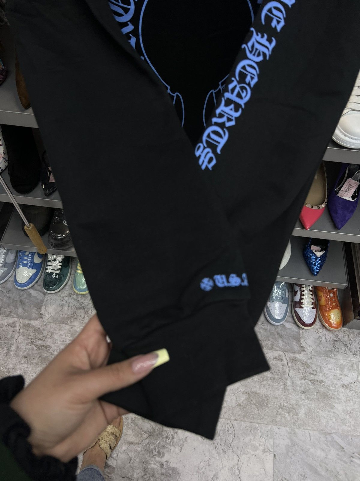 Chrome Hearts Chrome Hearts Horseshoe Logo Print Hoodie Size US L / EU 52-54 / 3 - 5 Thumbnail