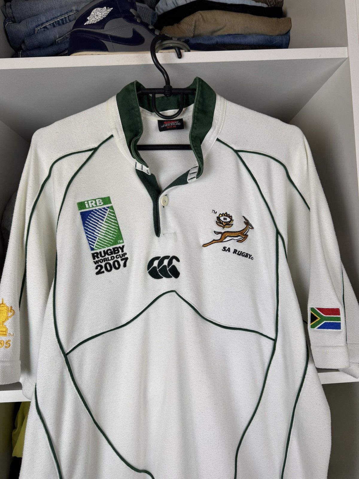 Canterbury of New Zealand 2007 Canterbury Of New Zealand South Africa Rugby Size US M / EU 48-50 / 2 - 2 Thumbnail