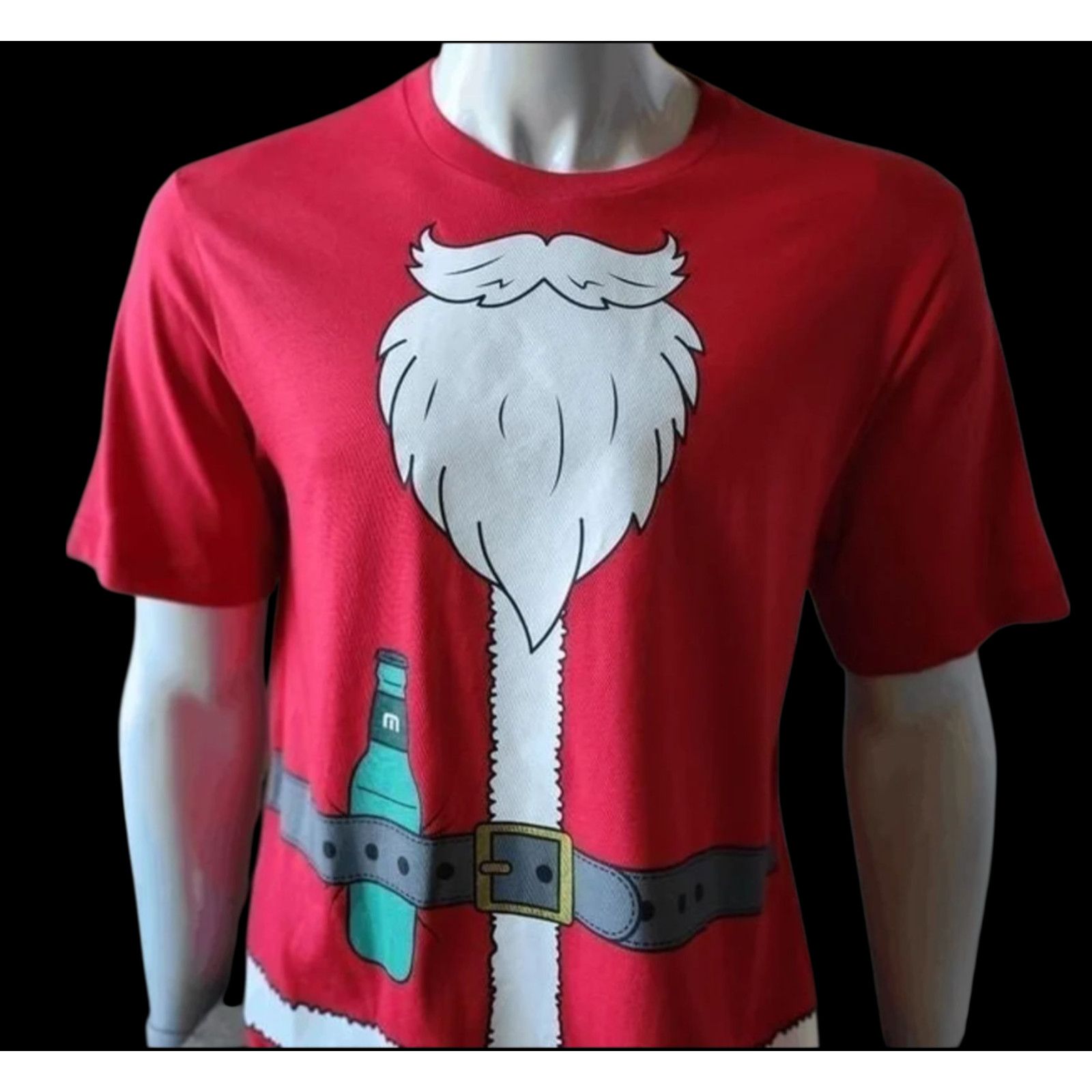 TravisMathew NWT TravisMathew Christmas Feast Golf Santa T-Shirt Red Sz M Size US M / EU 48-50 / 2 - 3 Thumbnail