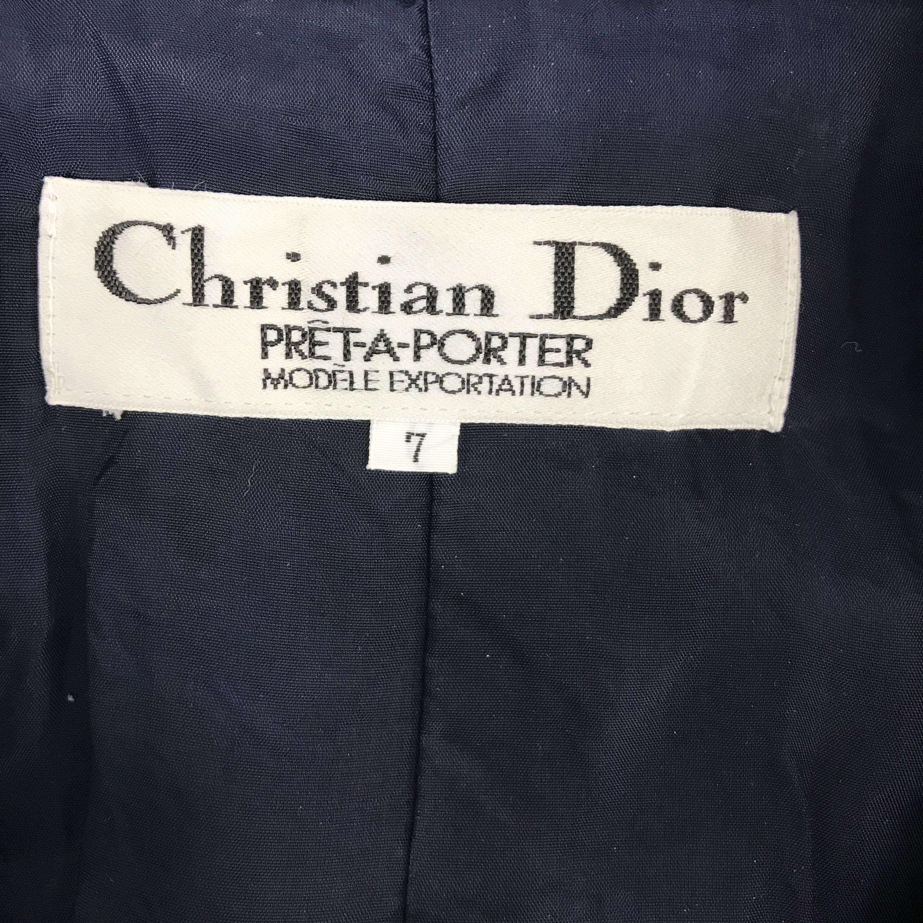 Christian Dior Monsieur × Vintage CHRISTIAN DIOR WOOL COAT JACKET Size US M / EU 48-50 / 2 - 11 Thumbnail