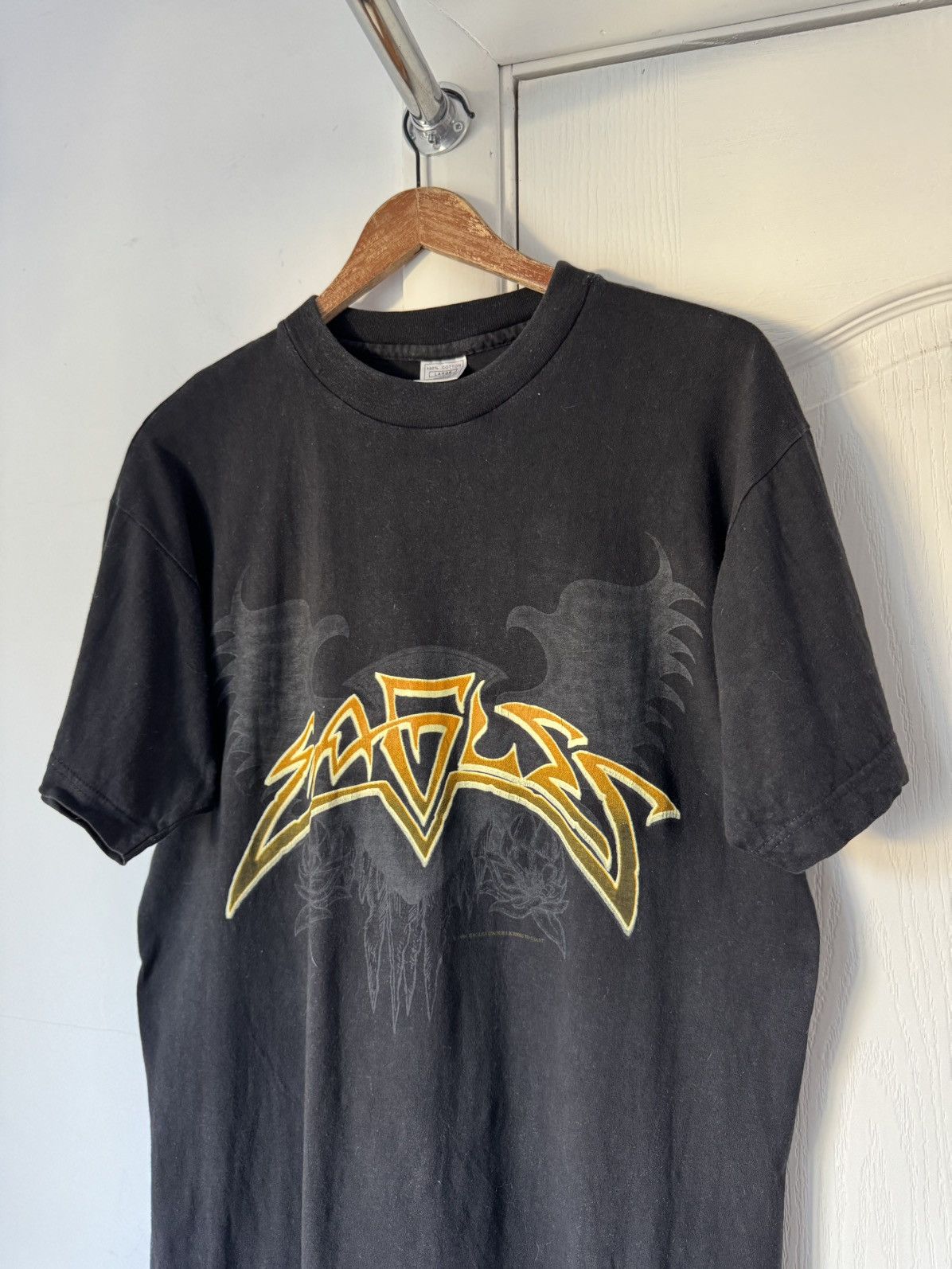 Band Tees Vintage 1994 The EAGLES All Freezes Over Tour Tee Size US L / EU 52-54 / 3 - 3 Thumbnail