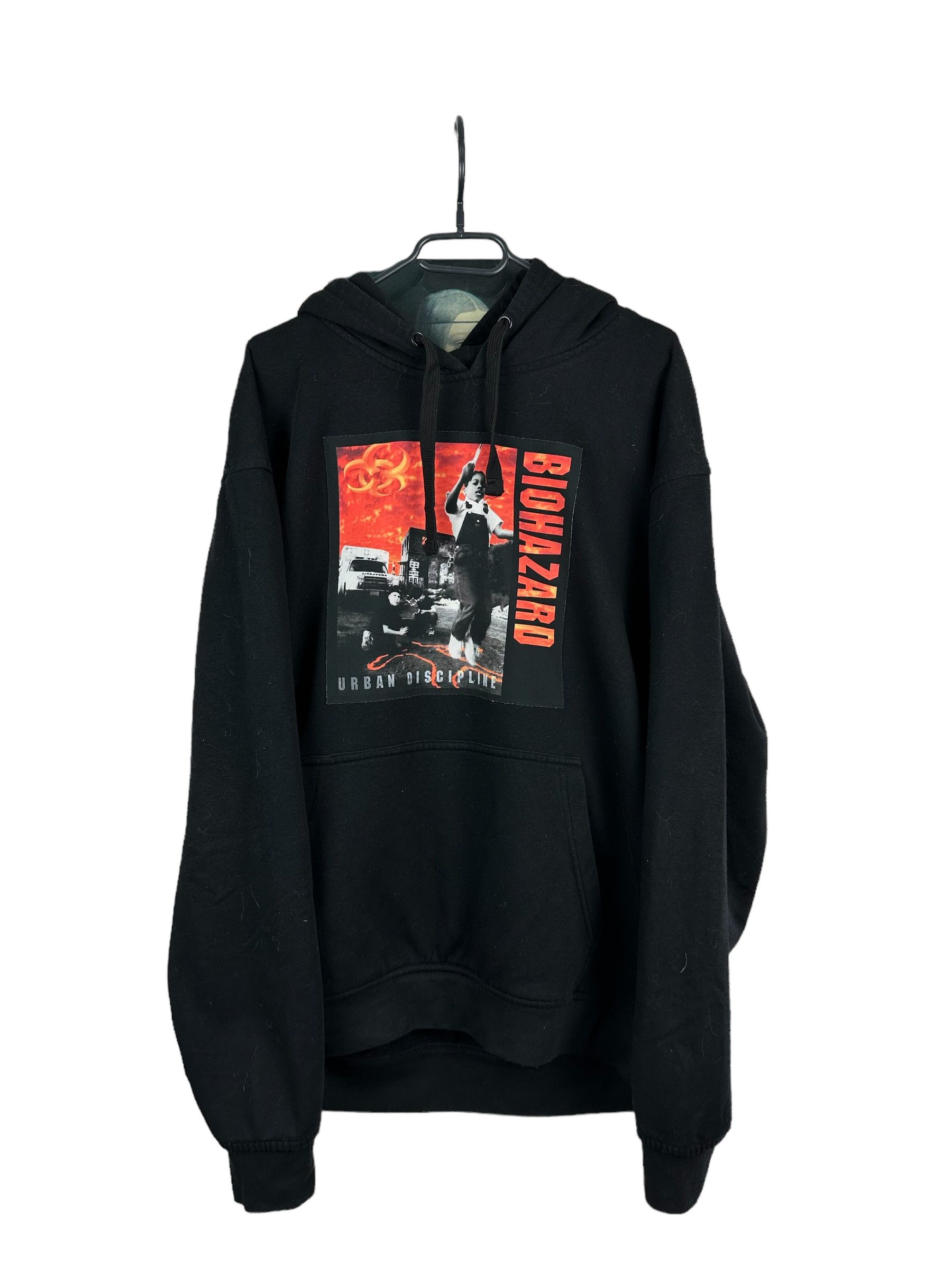 Band Tees × Vintage Vintage Biohazard Hardcore Band Graphic Hoodie Jacket Rare Size US L / EU 52-54 / 3 - 1 Thumbnail