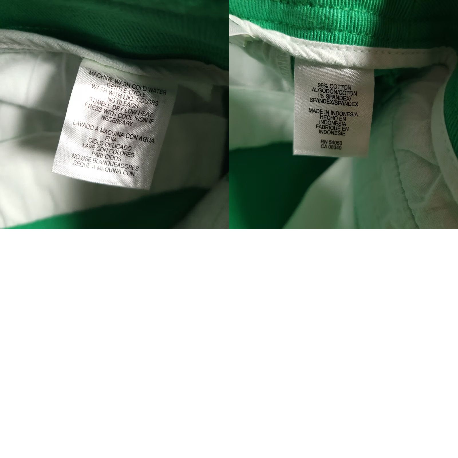 Jones New York Jones New York Sport Capri Pants Women’s 2P Petite Green Chino Stretch Pockets Size 26" / US 2 / IT 38 - 9 Thumbnail