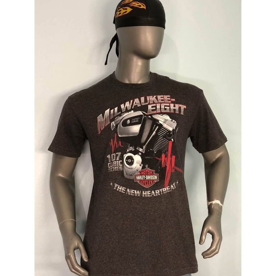 Harley Davidson Harley-Davidson T-shirt Large Men- NUMBER 1, DESTIN, FLORIDA Size US L / EU 52-54 / 3 - 2 Thumbnail