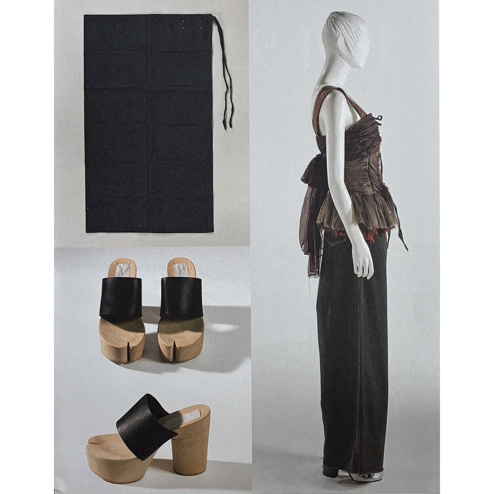 Maison Margiela × Vintage Maison Margiela Archive Tabis sandals photo framed 9x12 Size ONE SIZE - 2 Thumbnail