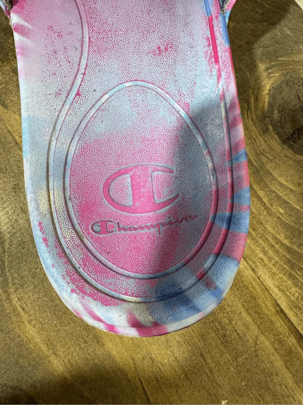 Champion Champion IPO Women's Size 7 Tie-Dye Slide Sandals Size US 7 / IT 37 - 9 Thumbnail