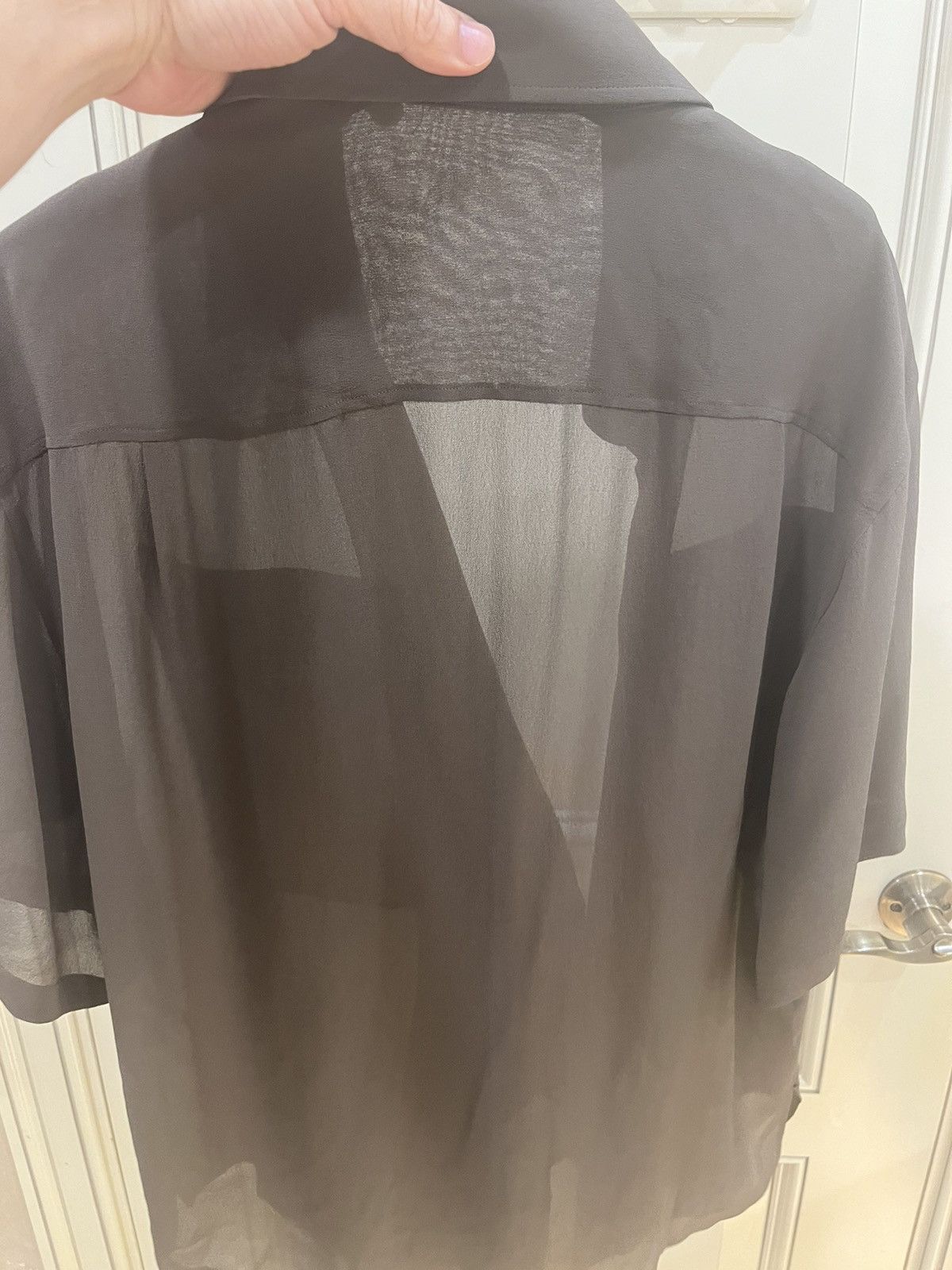 Saint Laurent Paris silk short sleeve shirt.collar size39 Size US M / EU 48-50 / 2 - 11 Thumbnail