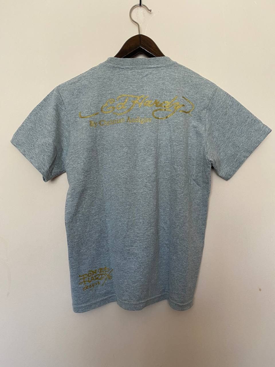 Ed Hardy Vintage 00s Ed Hardy Christian Audigier Y2K T-Shirt Size M / US 6-8 / IT 42-44 - 5 Thumbnail