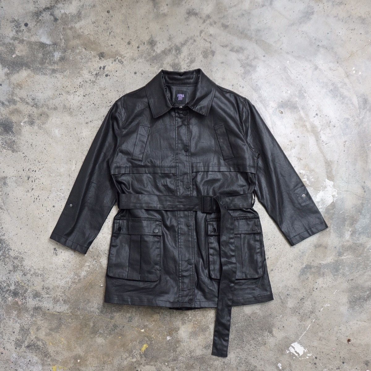 Anna Sui Anna Sui black coated Parka Size M / US 6-8 / IT 42-44 - 1 Thumbnail