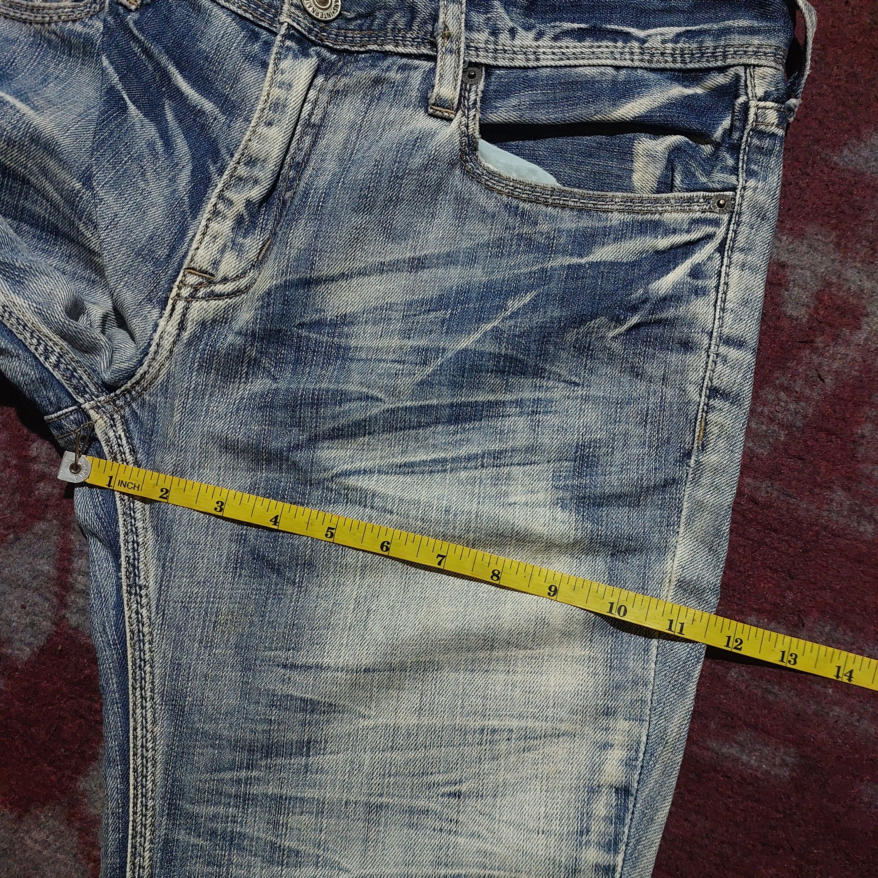 Tornado Mart 2000s Edge Ruppet clawmark curve denim Size US 34 / EU 50 - 14 Thumbnail
