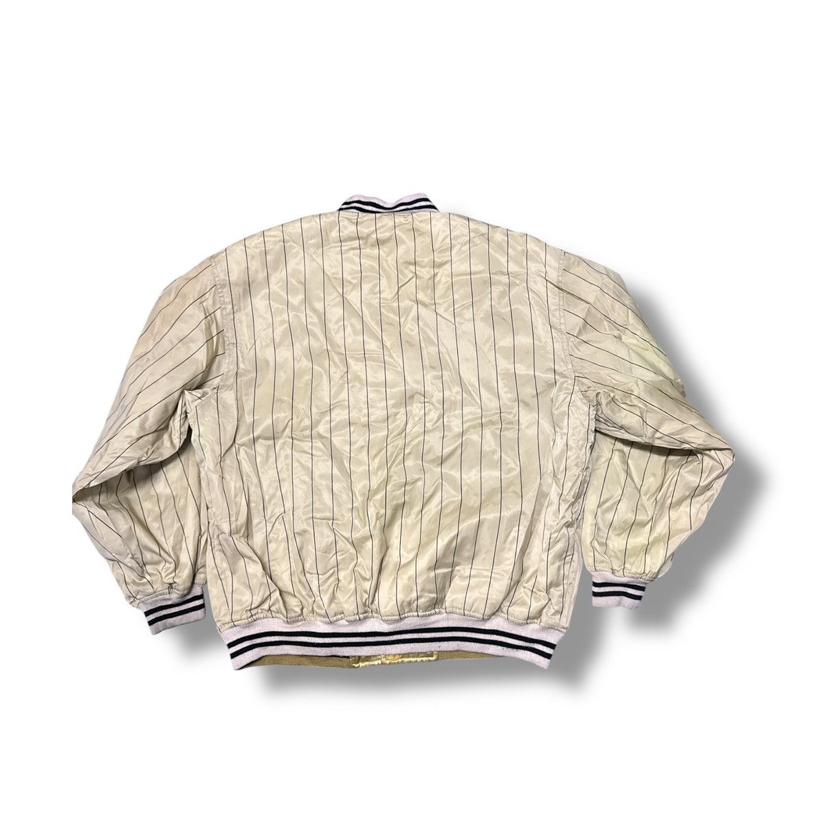 Vintage Vintage Malt’s Beer Baseball Bomber Riversable Jacket Size US L / EU 52-54 / 3 - 5 Thumbnail