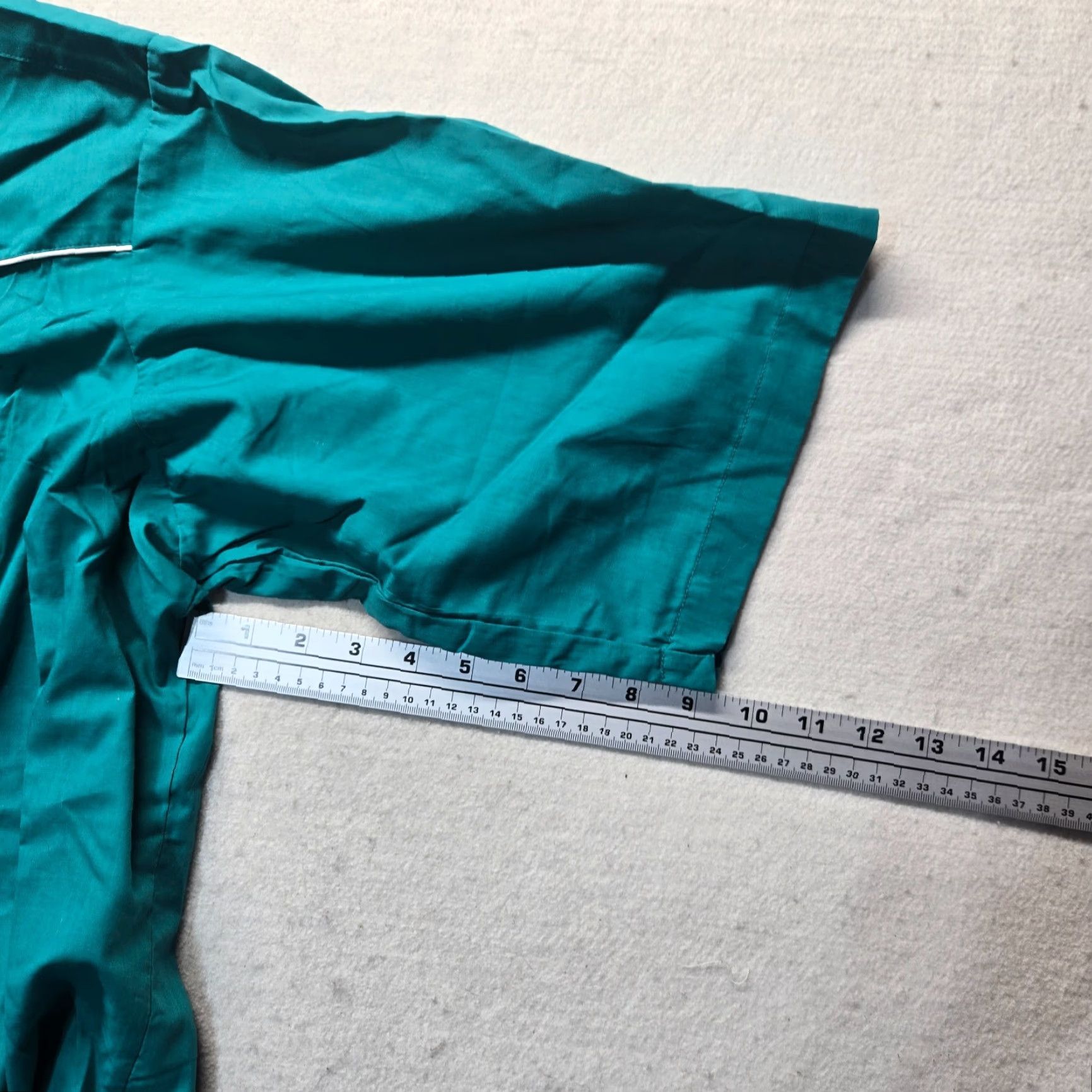 Vintage VINTAGE High Noon Shirt Button-Up Teal 2XL Casual Western Rockabilly Cowboy 80s 90s Mens Size US XXL / EU 58 / 5 - 6 Thumbnail