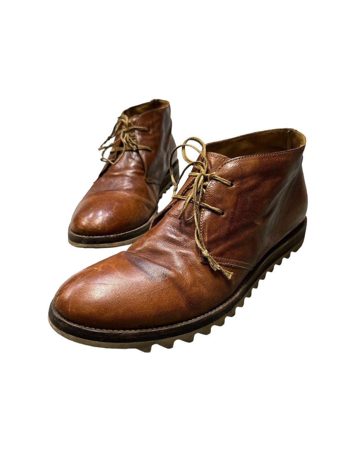 Shoto SHOTO 2 EYES LEATHER BOOTS Size US 10 / EU 43 - 5 Thumbnail