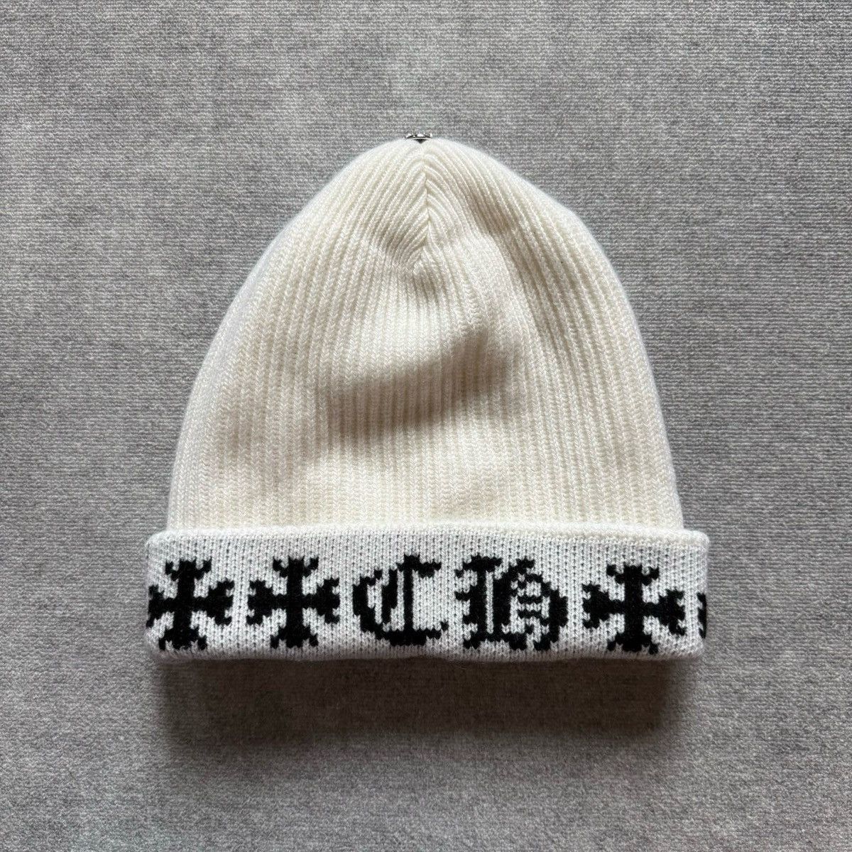 Chrome Hearts Chrome Hearts big Daddy Cashmere Beanie Size ONE SIZE - 1 Thumbnail