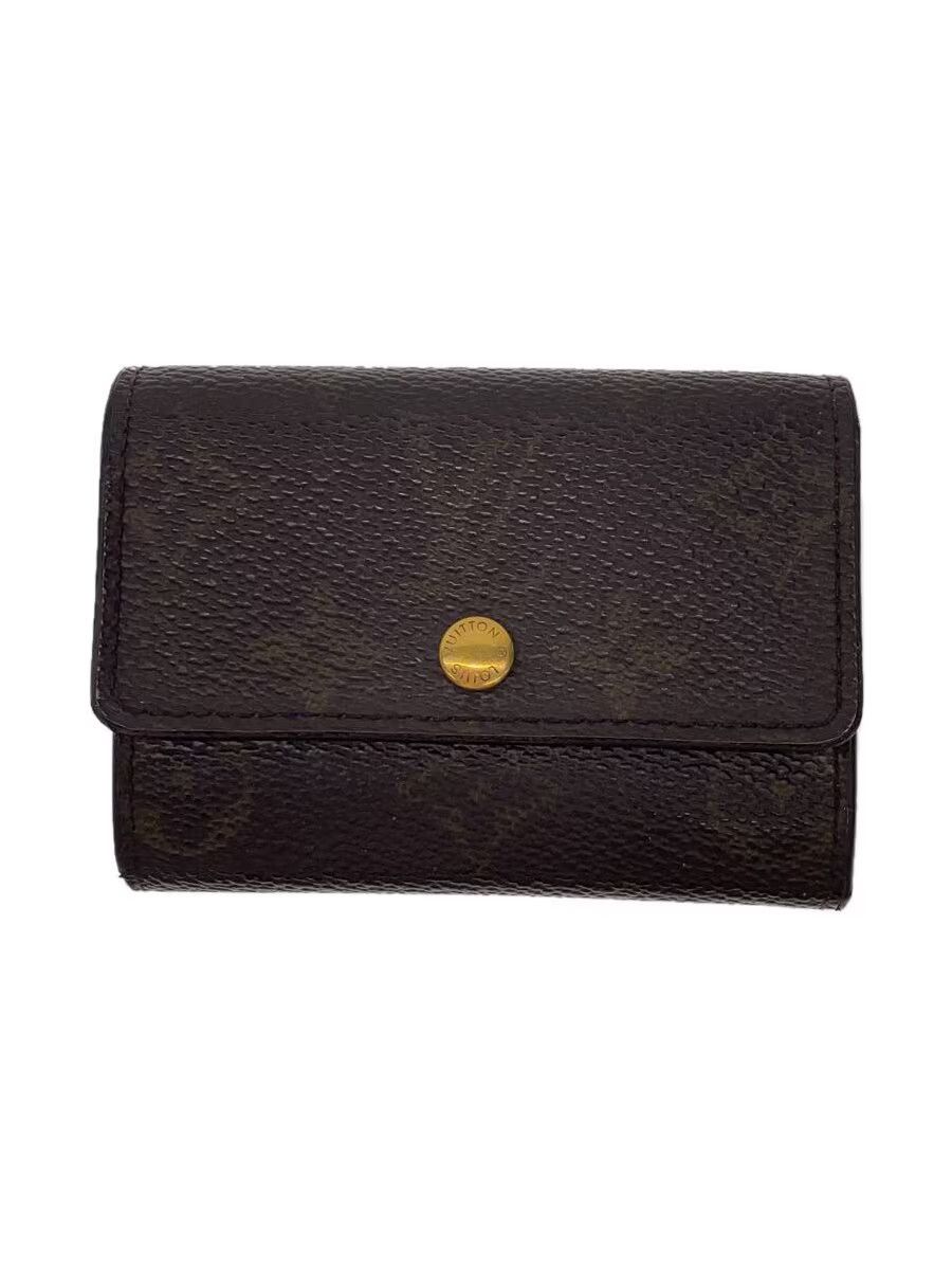 Louis Vuitton Louis Vuitton Monogram Porto Monnaie Plat Canvas Brown Size ONE SIZE - 1 Thumbnail