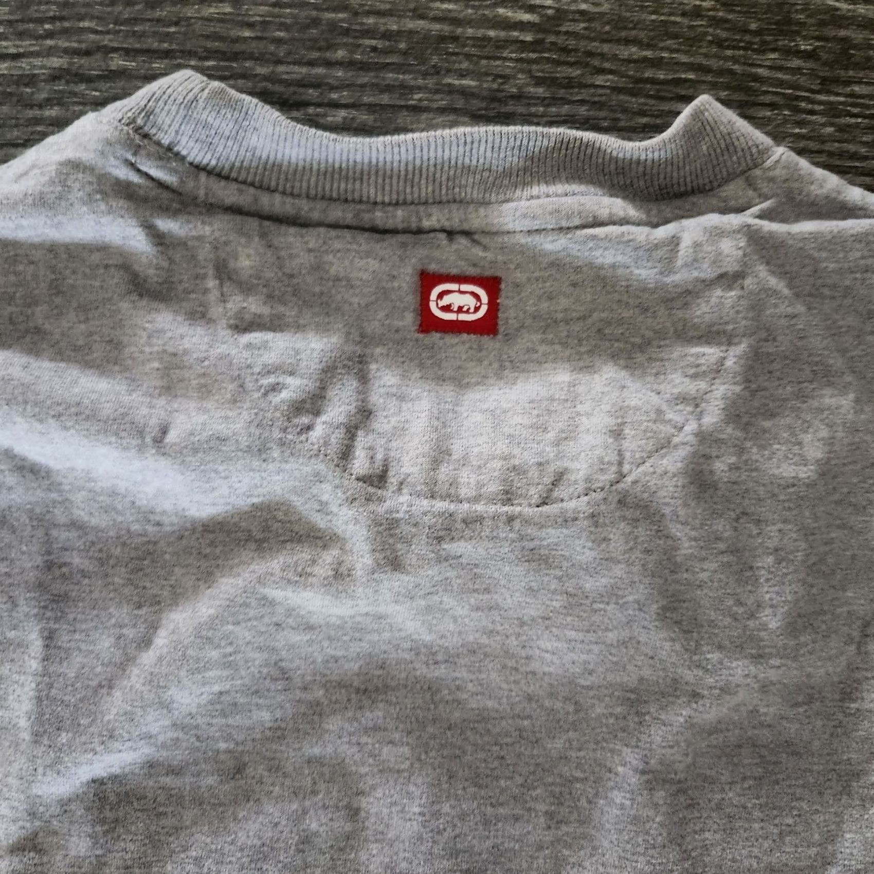 Ecko Unltd. Ecko Unltd Shirt Mens Large Gray Embroidered Hip Hop Y2K 2006 Tee T Shirt Size US L / EU 52-54 / 3 - 7 Thumbnail