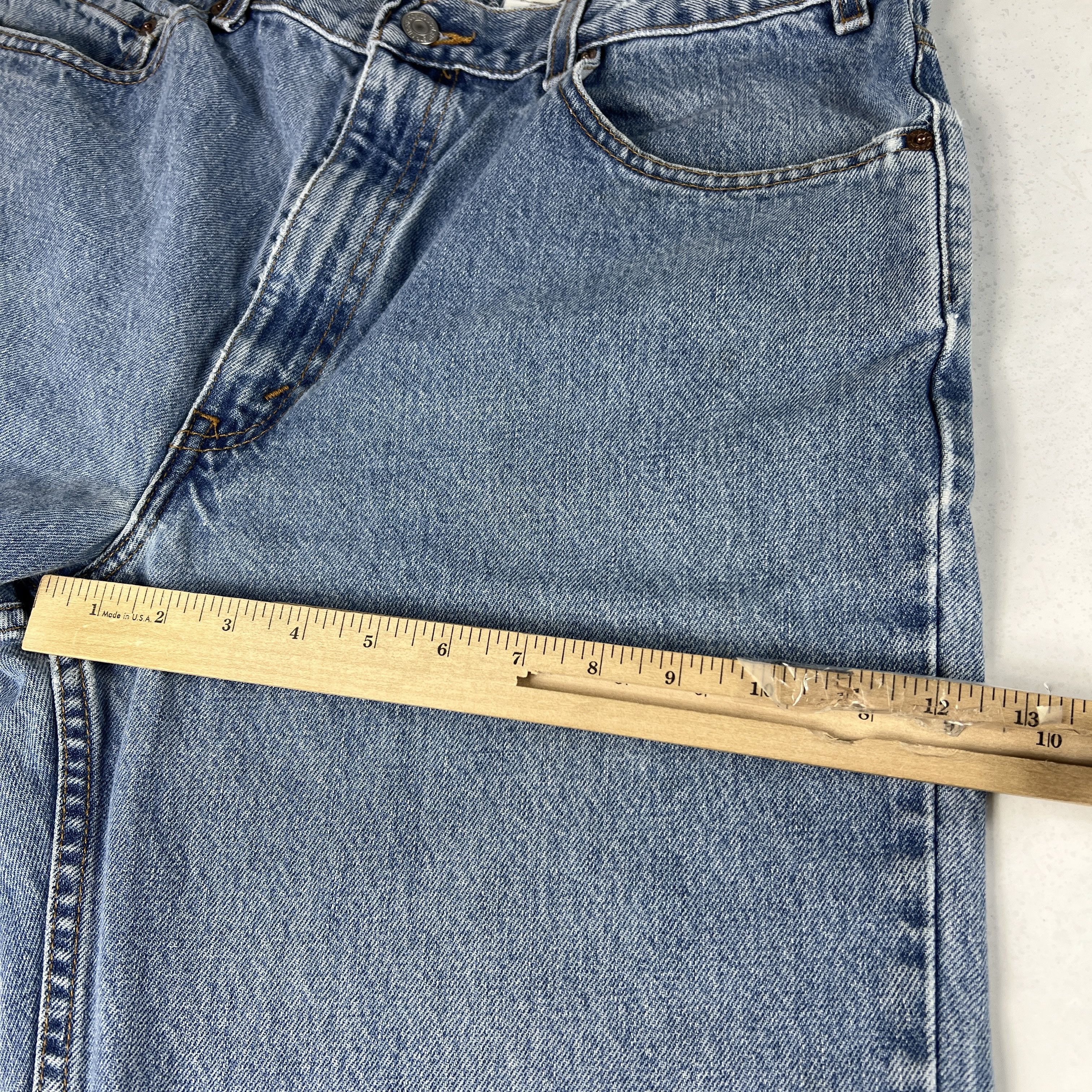 Levi's × Vintage Y2K Levi's Jeans 550 Relaxed Blue Faded Cotton Denim Size US 36 / EU 52 - 21 Thumbnail