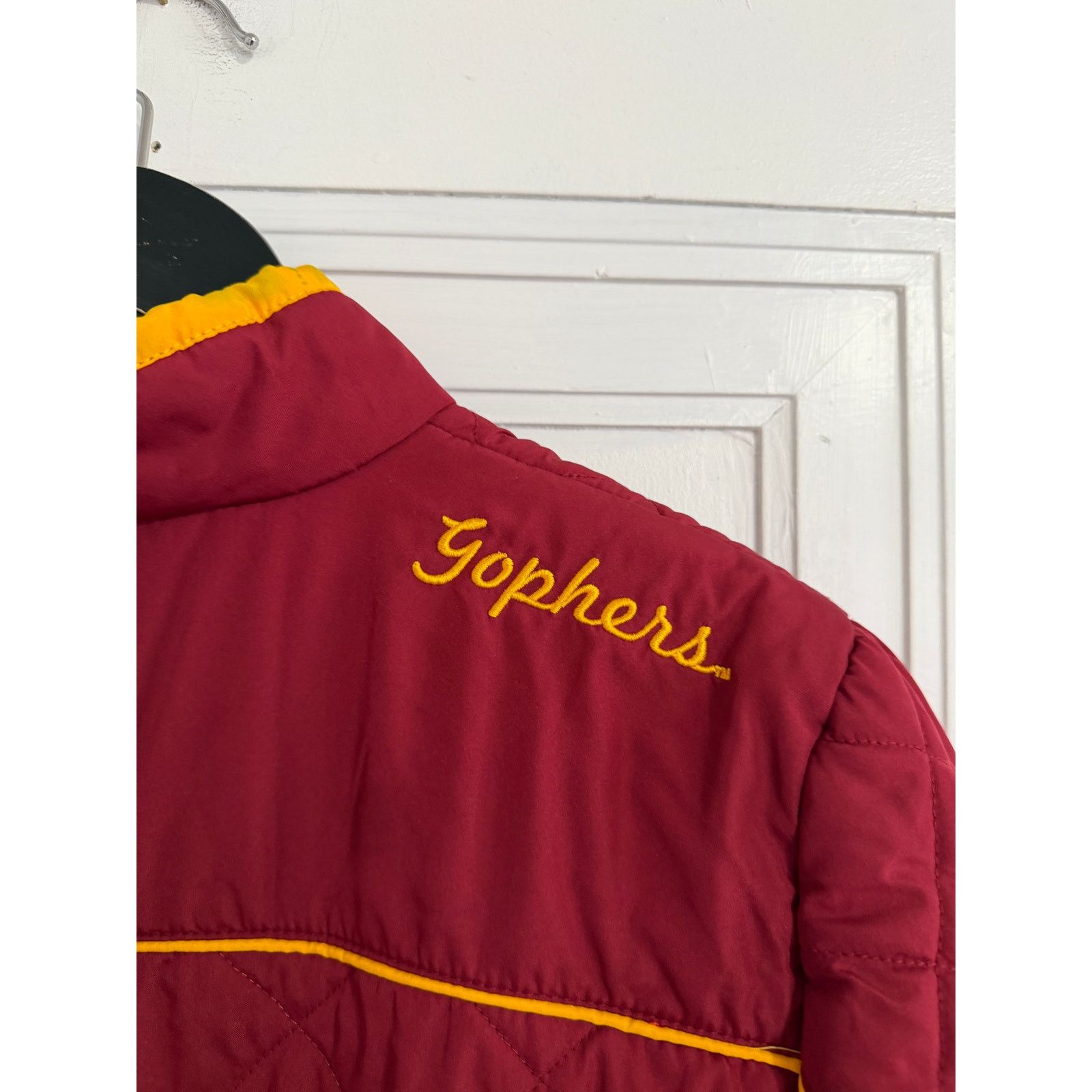 G-III Minnesota Gophers Quilted Jacket Women's Size Large Size L / US 10 / IT 46 - 7 Thumbnail