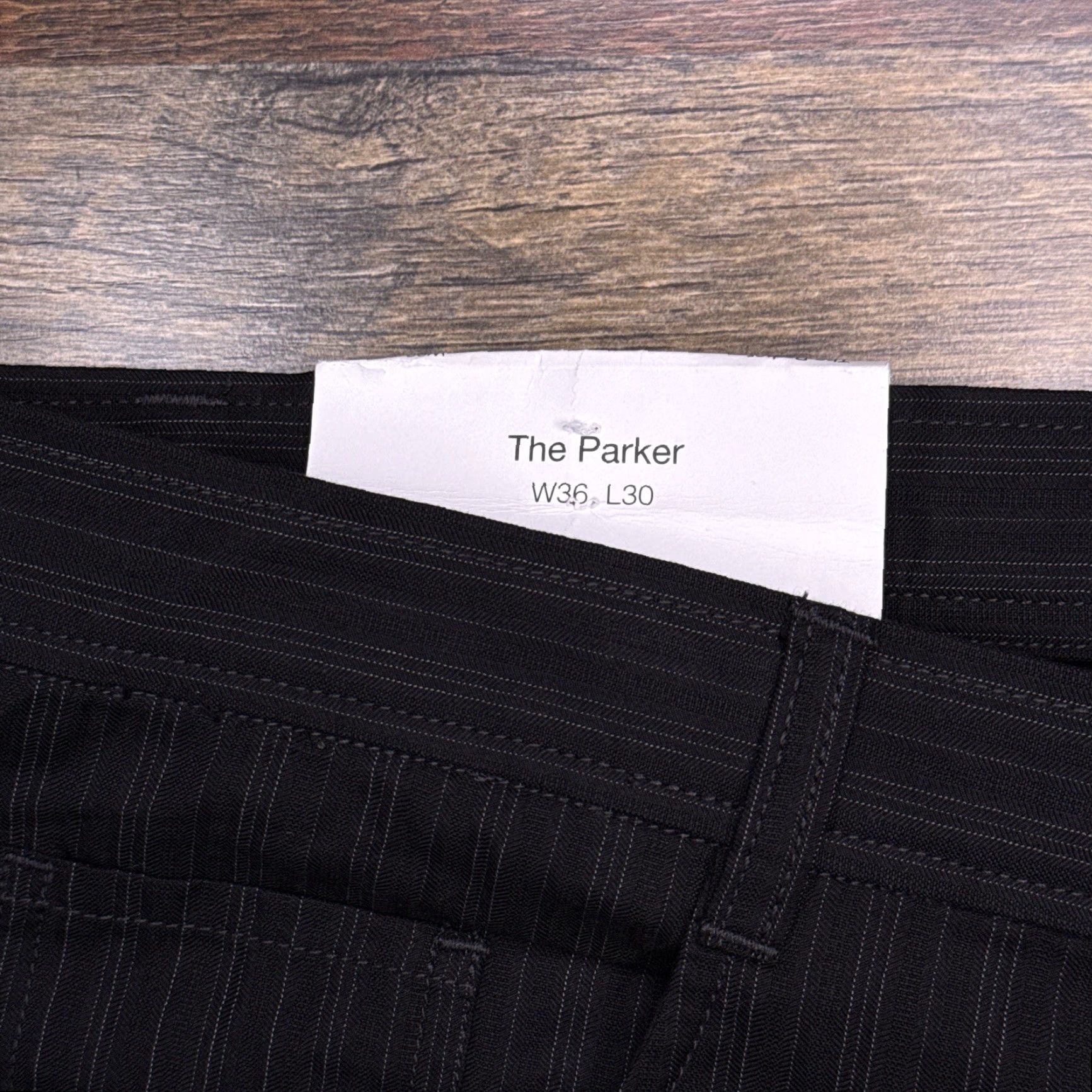Calvin Klein **Calvin Klein Black Striped Mens Regular Fit 36x30 Pants** User: Calvin Klein Black Striped Mens Regular Fit 36x30 Pants Size US 36 / EU 52 - 6 Thumbnail