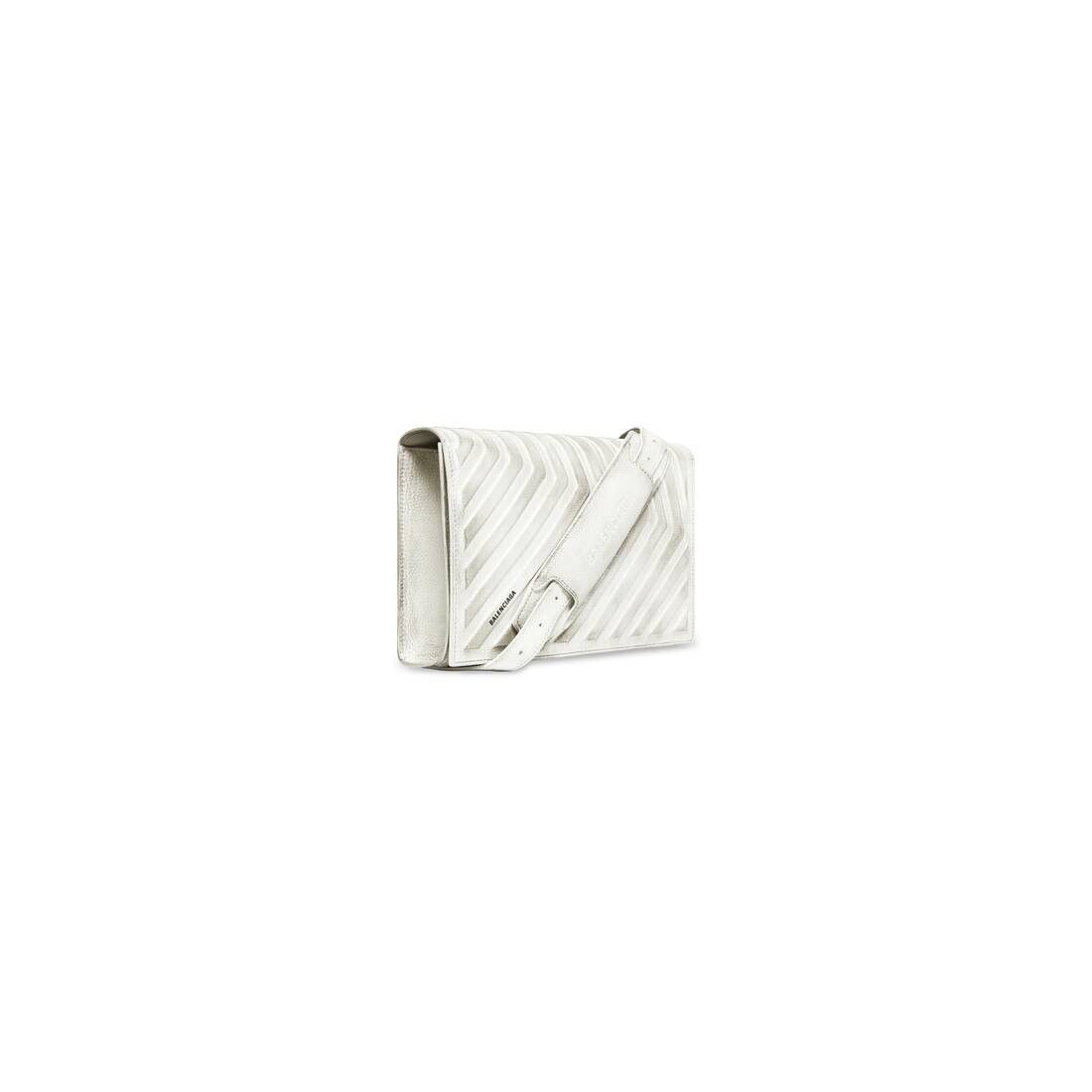 Balenciaga o1mt1gz0125 Size: OS / Car Flap Bag Strap Dirty Effect Size ONE SIZE - 5 Thumbnail