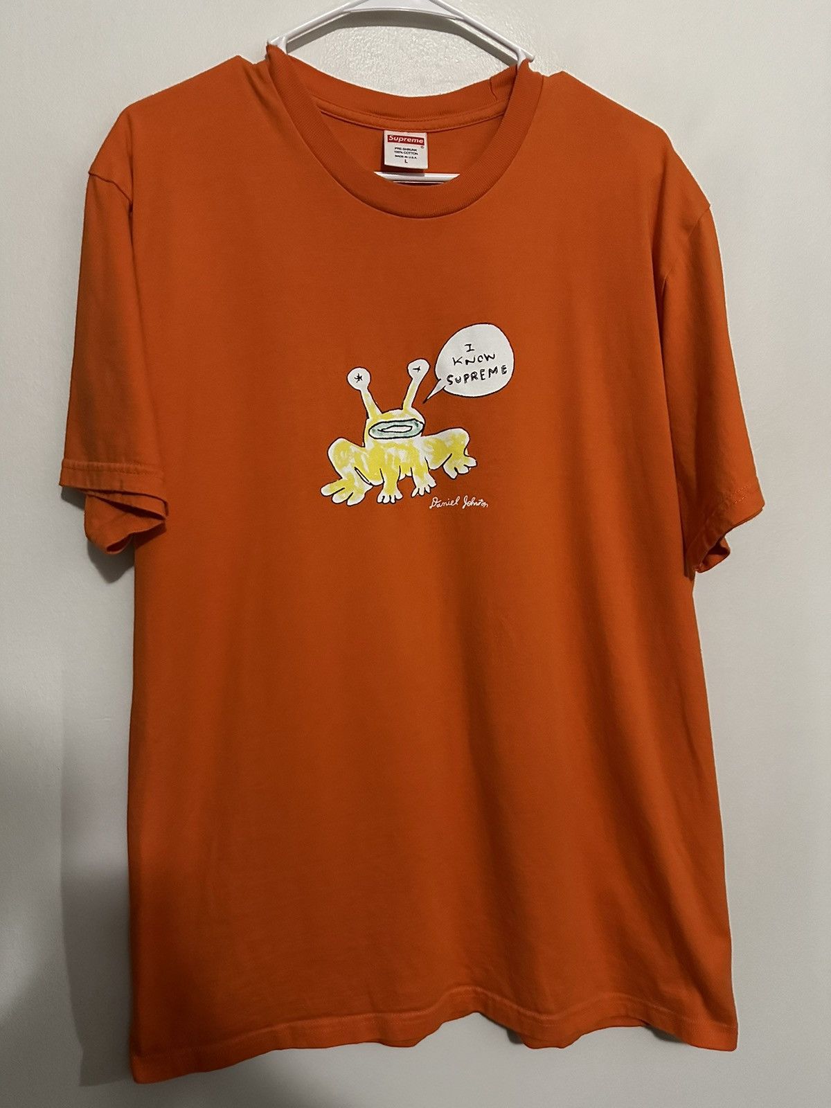 Supreme Supreme Daniel Johnston Frog Tee Size US L / EU 52-54 / 3 - 1 Thumbnail
