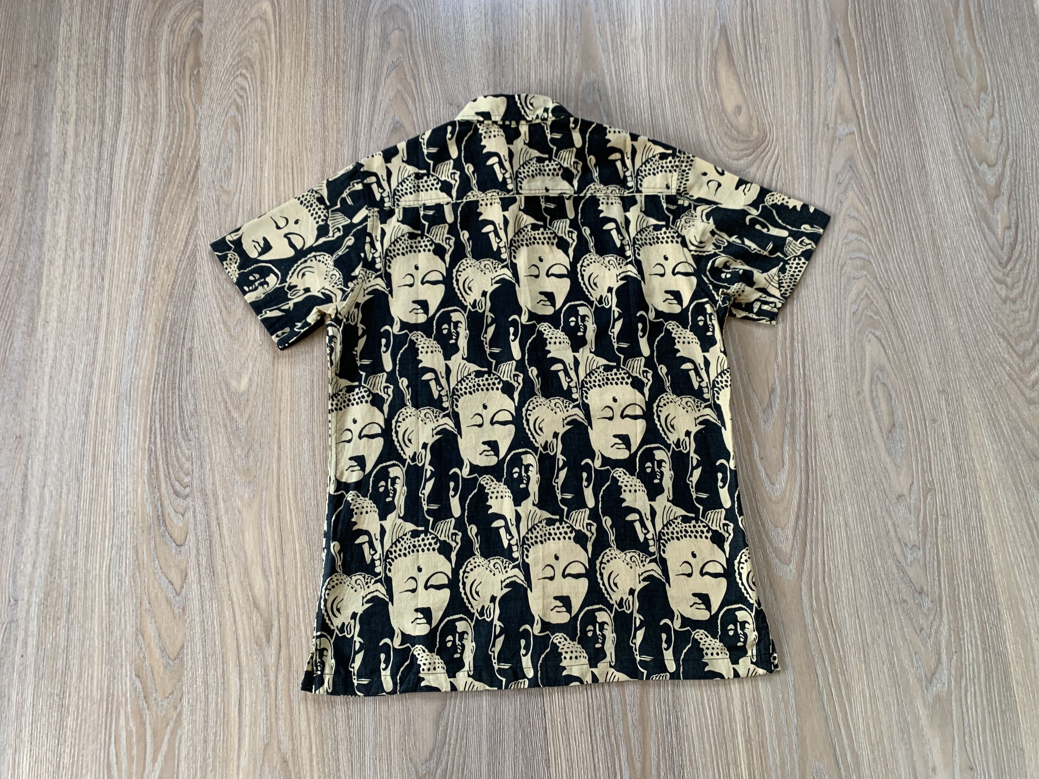 Other Alchemists Buddha Monogramm Cotton Printed Hawaiian Shirt Size US S / EU 44-46 / 1 - 3 Thumbnail