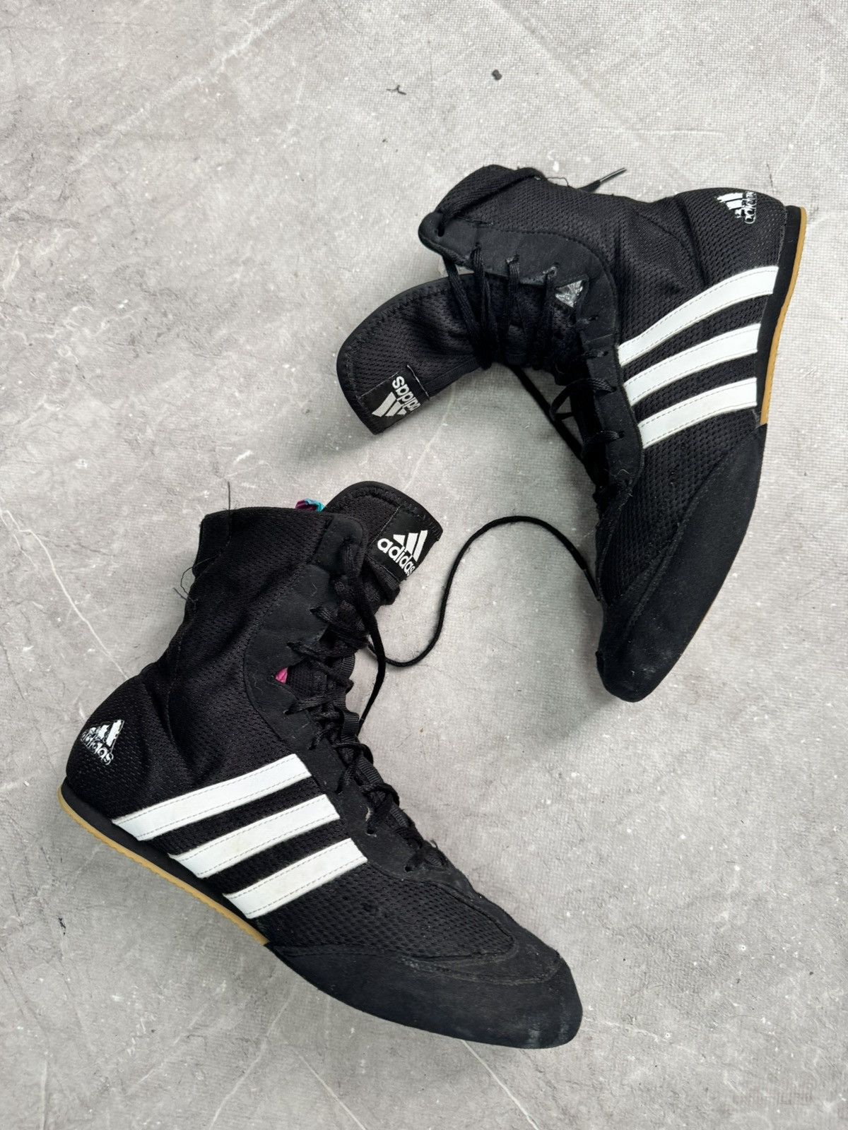 Adidas Y-3 style boxing moto fashion boots shoes y2k