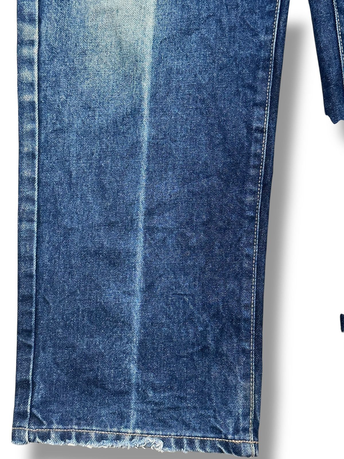 Warehouse Unique Clothing Warehouse Single R Baggy Loose and Faded Size US 33 - 10 Thumbnail