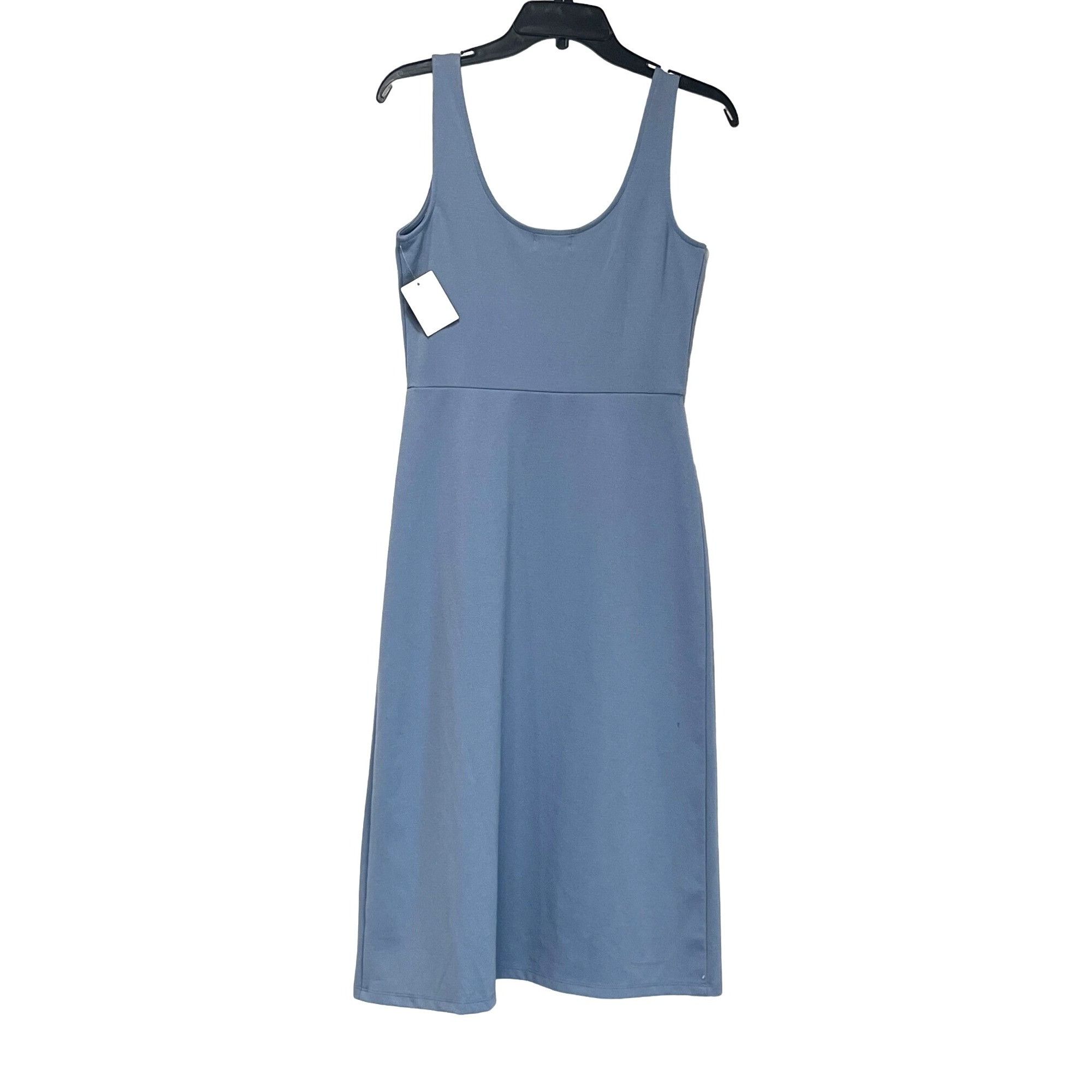 Other Open Edit Scoop Neck Midi Dress, Blue Infinity, Sz. M Size M / US 6-8 / IT 42-44 - 13 Thumbnail
