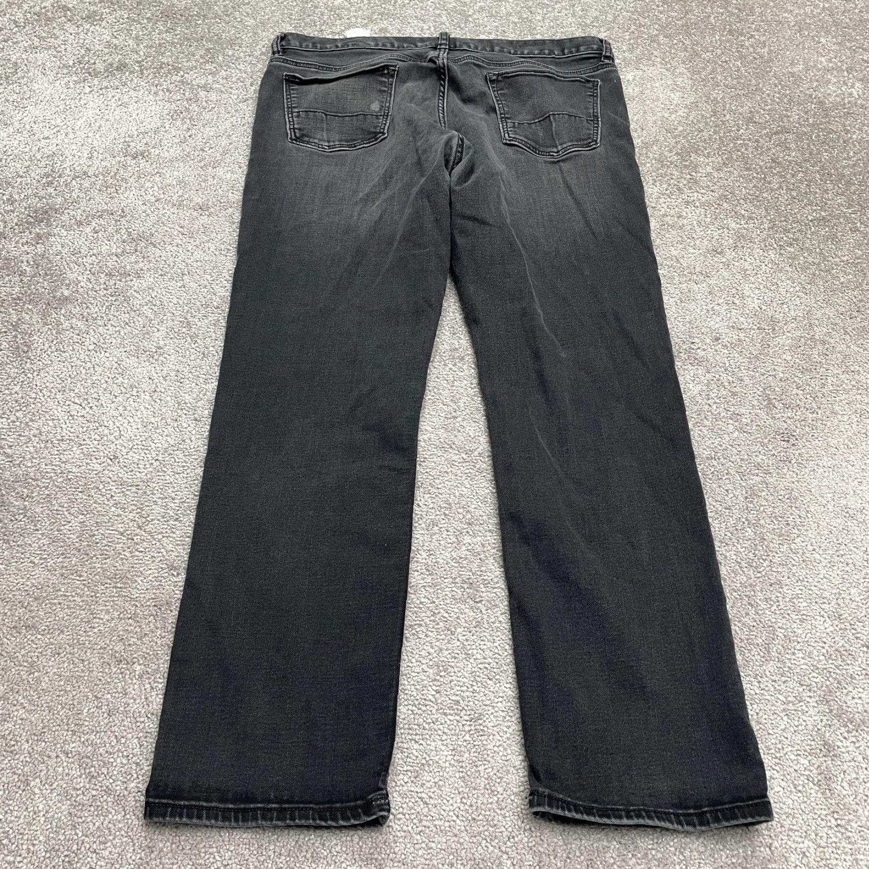 Banana Republic Banana Republic Traveler Slim Fit Denim Jeans Mens 35x30 Black Straight Casual Size US 35 - 2 Thumbnail