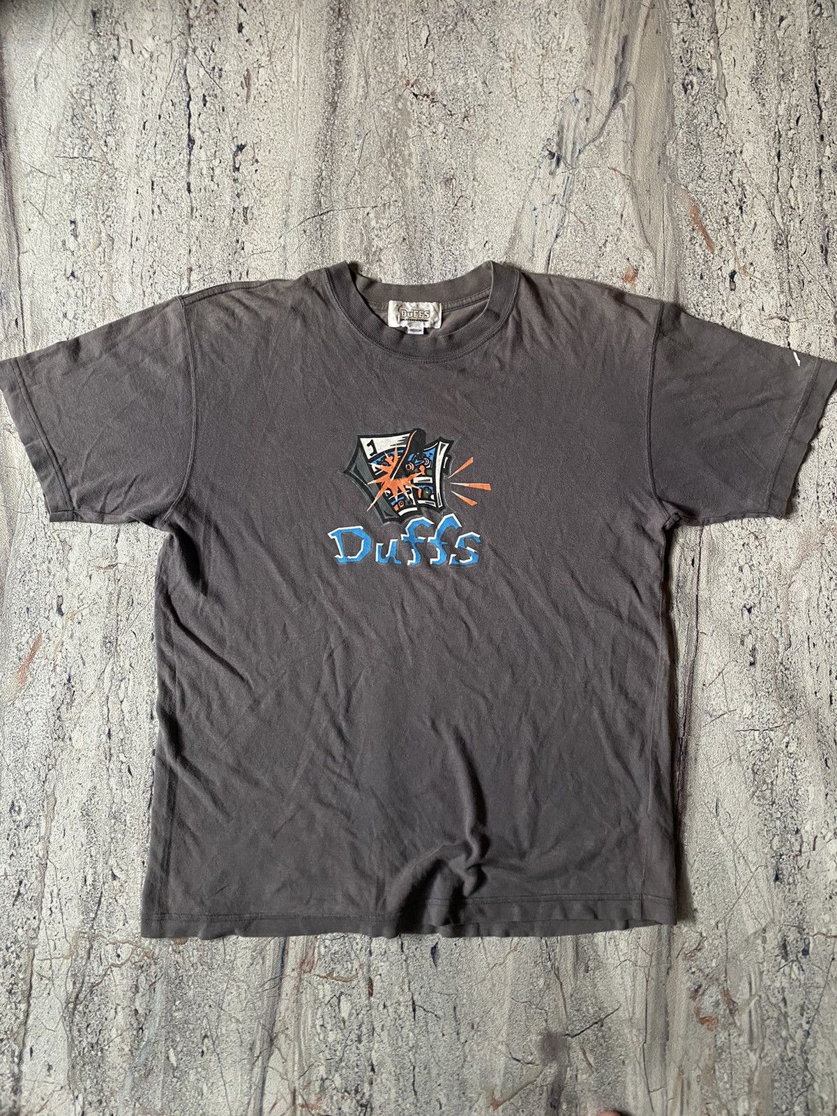 Flip Skateboards Vintage 90's Duffs Skateboarding t-shirt , Blind Flip Powell Size US M / EU 48-50 / 2 - 4 Thumbnail