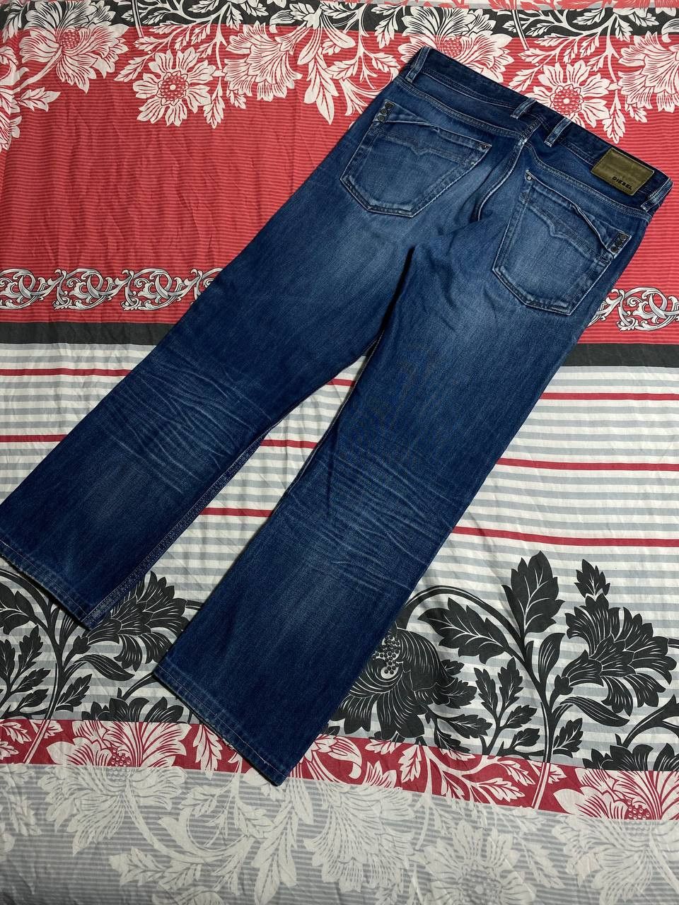 Diesel × Vintage Vintage Diesel MENNIT REGULAR STRAIGHT Denim Jeans Size US 32 / EU 48 - 14 Thumbnail