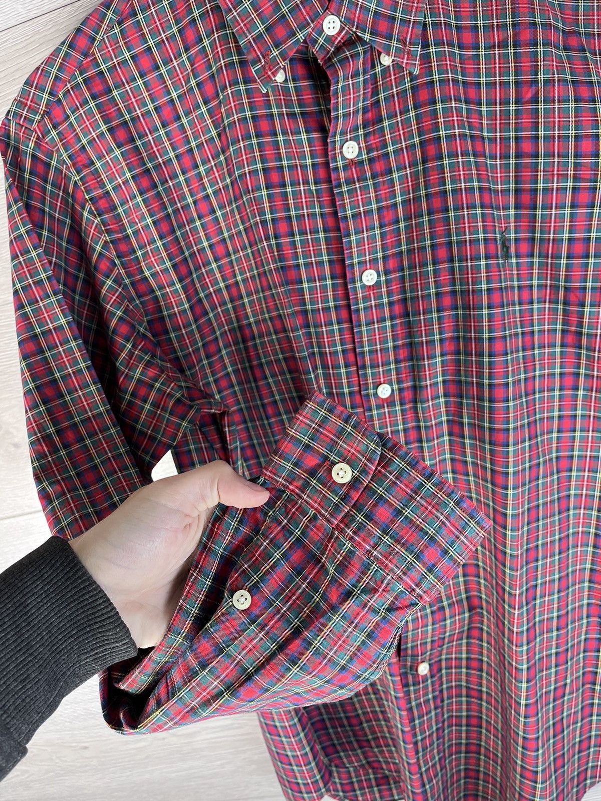 Polo Ralph Lauren Men's button-down shirt Polo Ralph Lauren size L cotton 100% Size US L / EU 52-54 / 3 - 6 Thumbnail