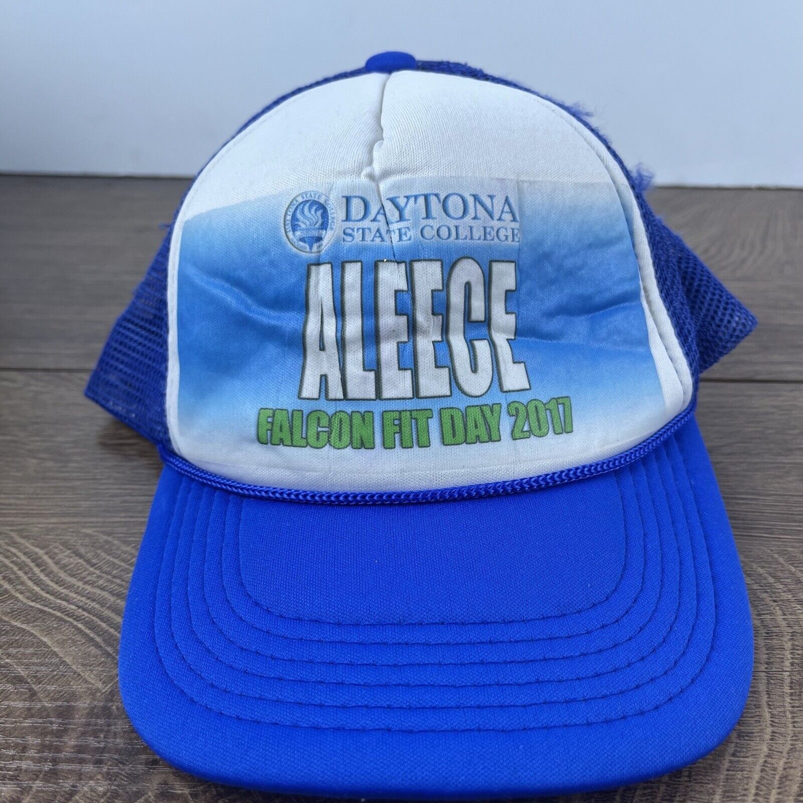 Other Daytona State College Hat Aleece Snapback Hat Blue Adjustabl Size ONE SIZE - 2 Thumbnail