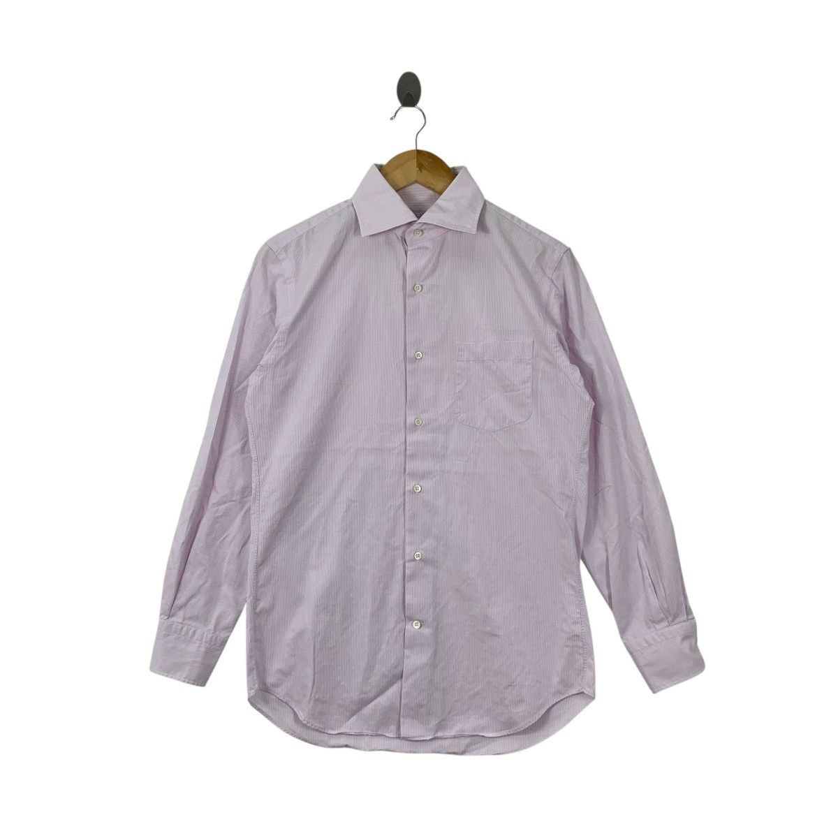 SHIPS SHIPS x COTONIFICIO ALBINI Tailoring Fit Button Ups Casual Size S / US 4 / IT 40 - 1 Thumbnail
