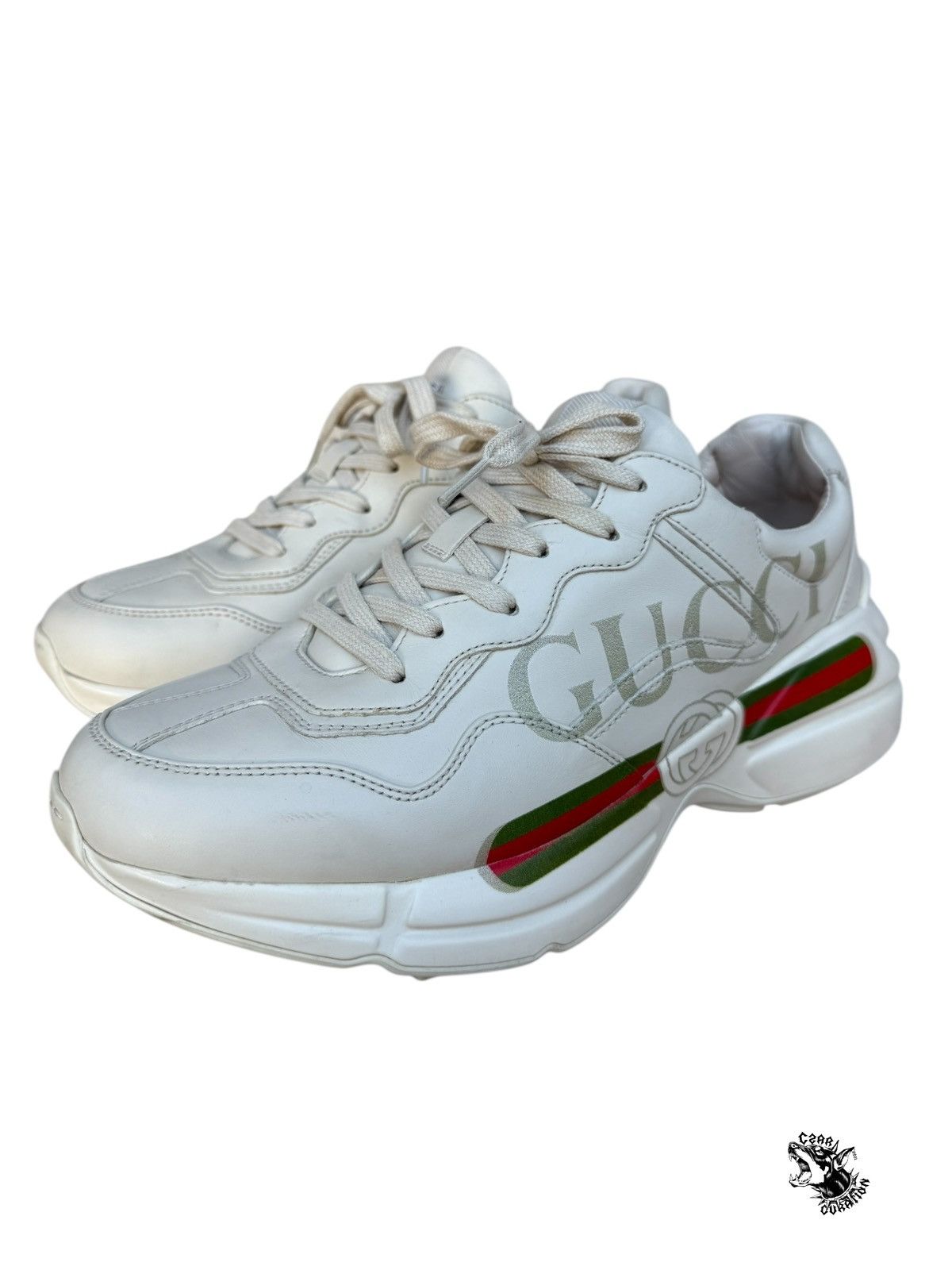 Gucci Gucci rython sneakers Size US 8.5 / EU 41-42 - 1 Thumbnail