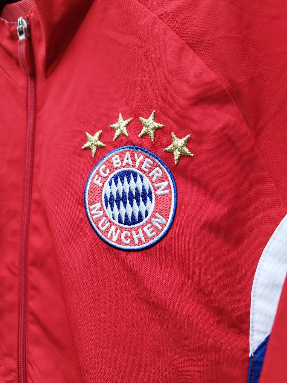 Adidas Vintage FC Bayern Munich ADIDAS Tracksuit Football jacket Size US L / EU 52-54 / 3 - 5 Thumbnail