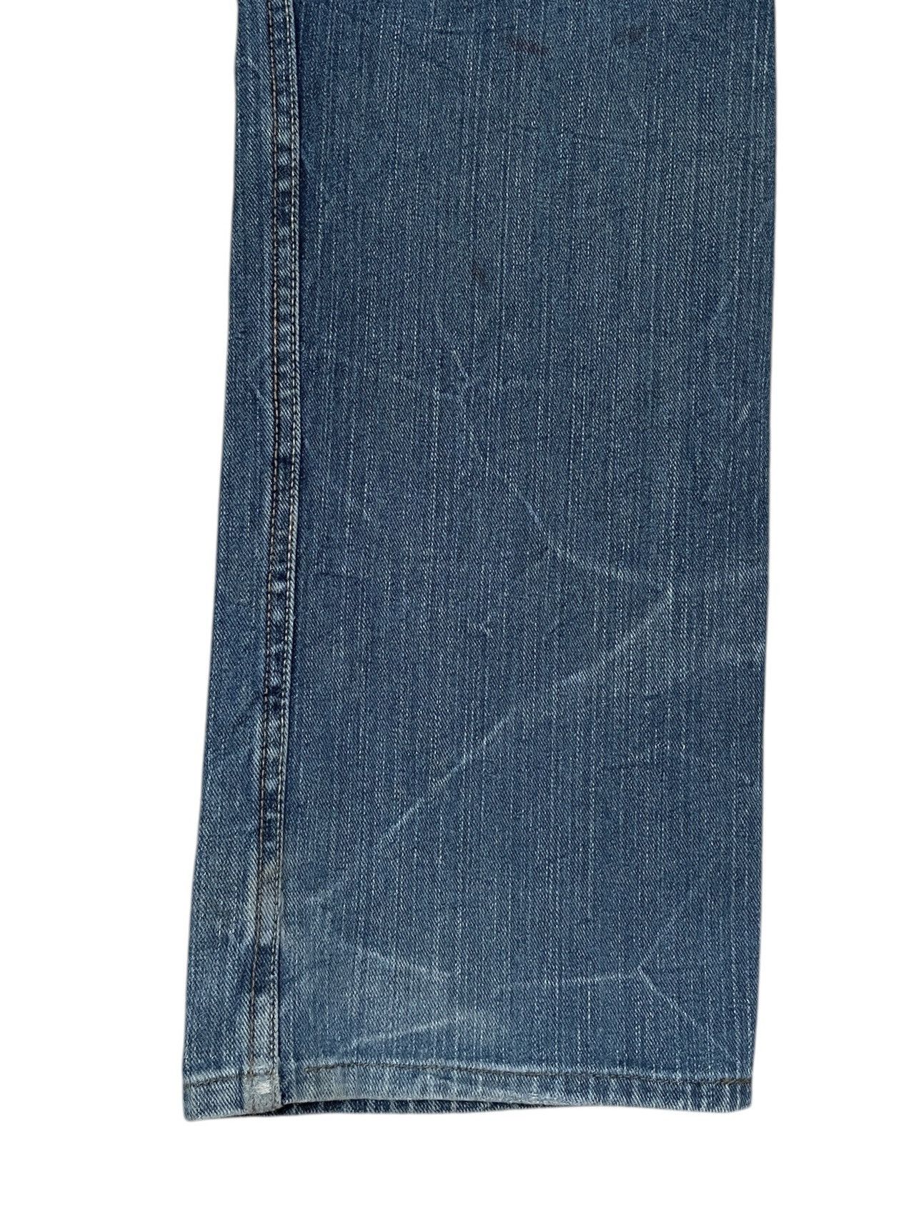 Japanese Brand Vintage Brand Dominate Handcraft Double Waist Jeans 2000s Size US 35 - 5 Thumbnail