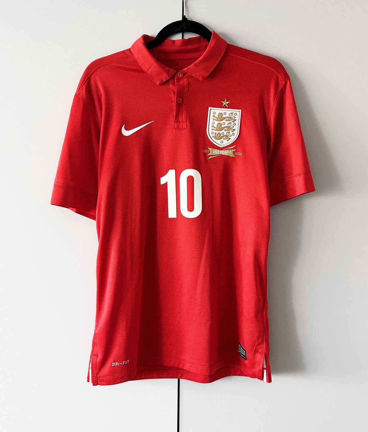 Nike Jersey England 2013 2014 Rooney away shirt Size US S / EU 44-46 / 1 - 1 Thumbnail