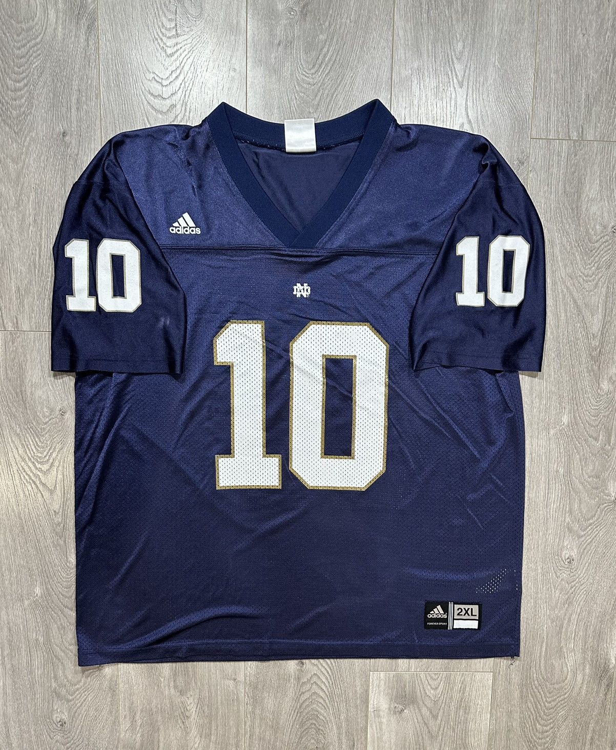 Notre dame adidas jersey best sale