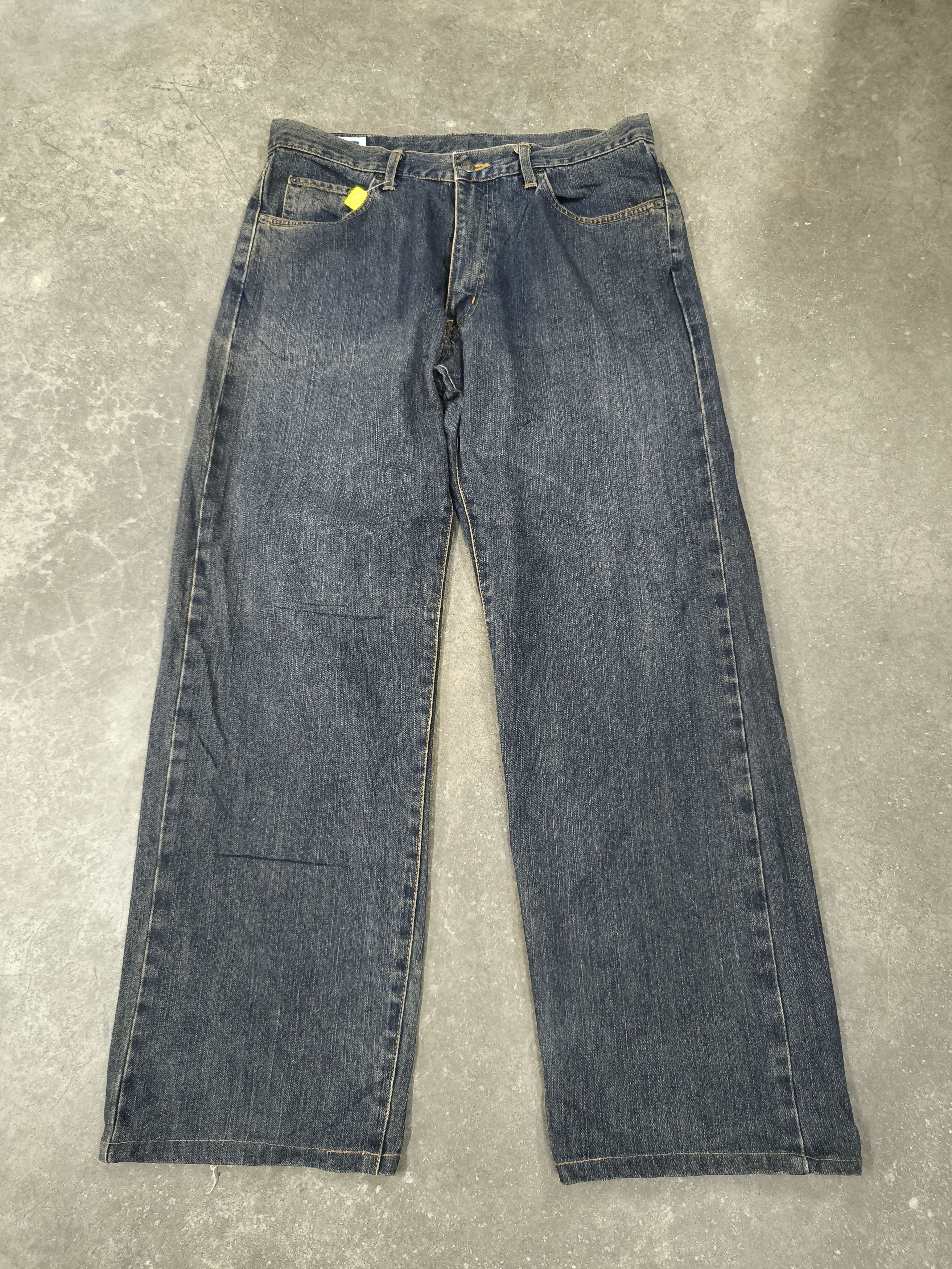 Beauty Beast 🔥Baggy🔥🔥 Vintage Edwin Jeans Baggy street fashion Size US 35 - 1 Thumbnail
