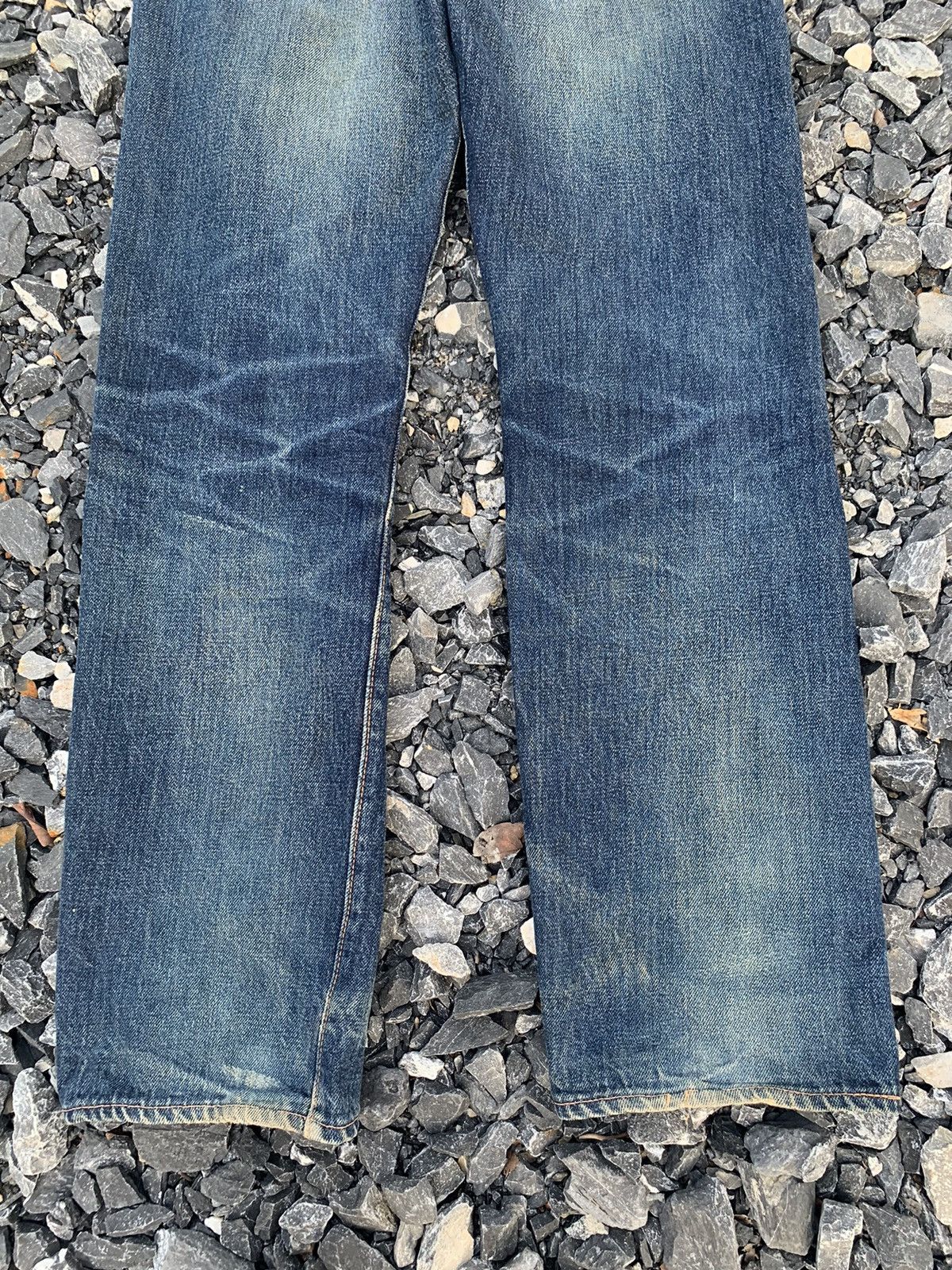 Denime VINTAGE DENIME SELVEDGE RUSTY JAPANESE DISTRESSED DENIM Size US 30 / EU 46 - 7 Thumbnail