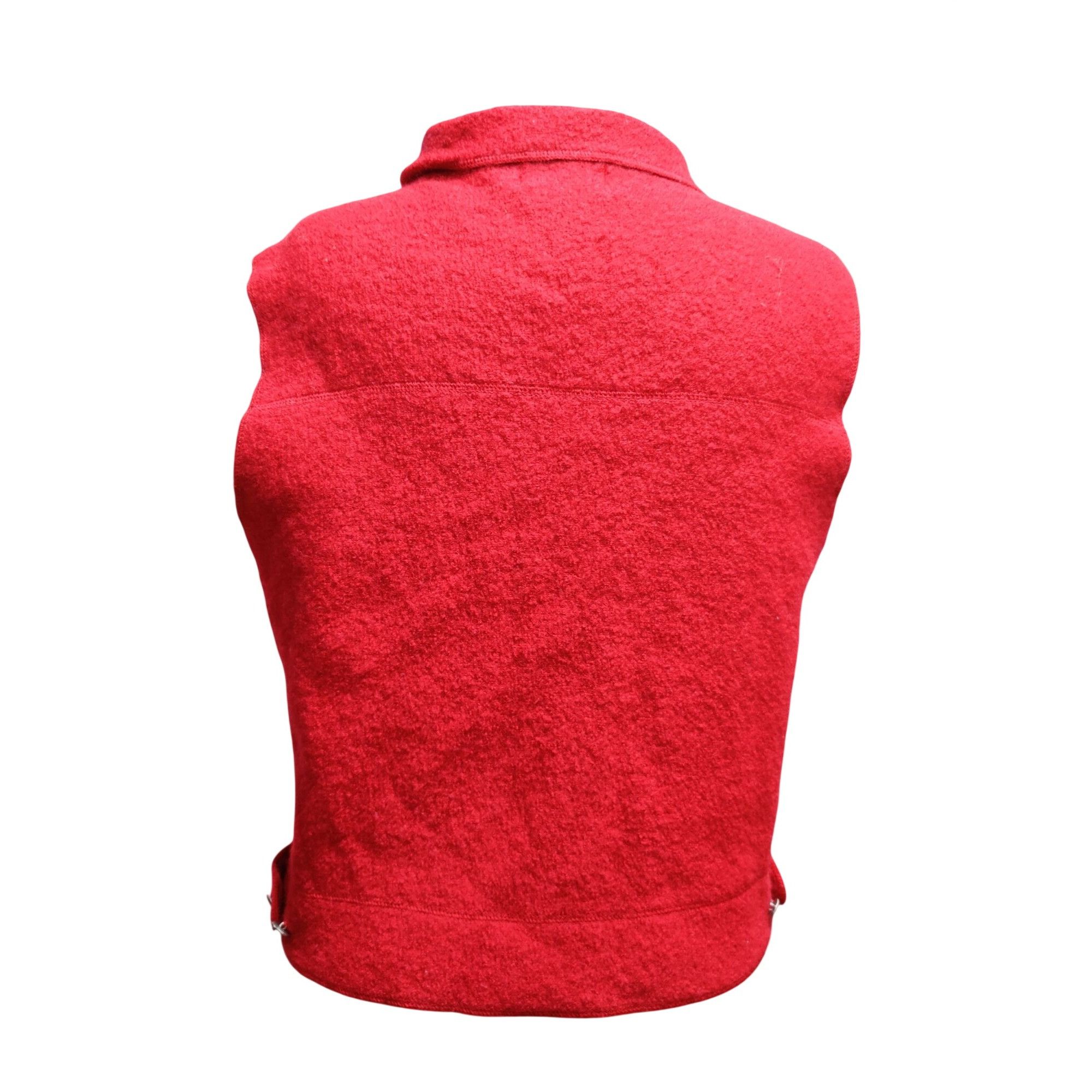 Great Northwest Vintage Great Northwest XL Red Wool Vest Button Front Wester Size XL / US 12-14 / IT 48-50 - 2 Thumbnail